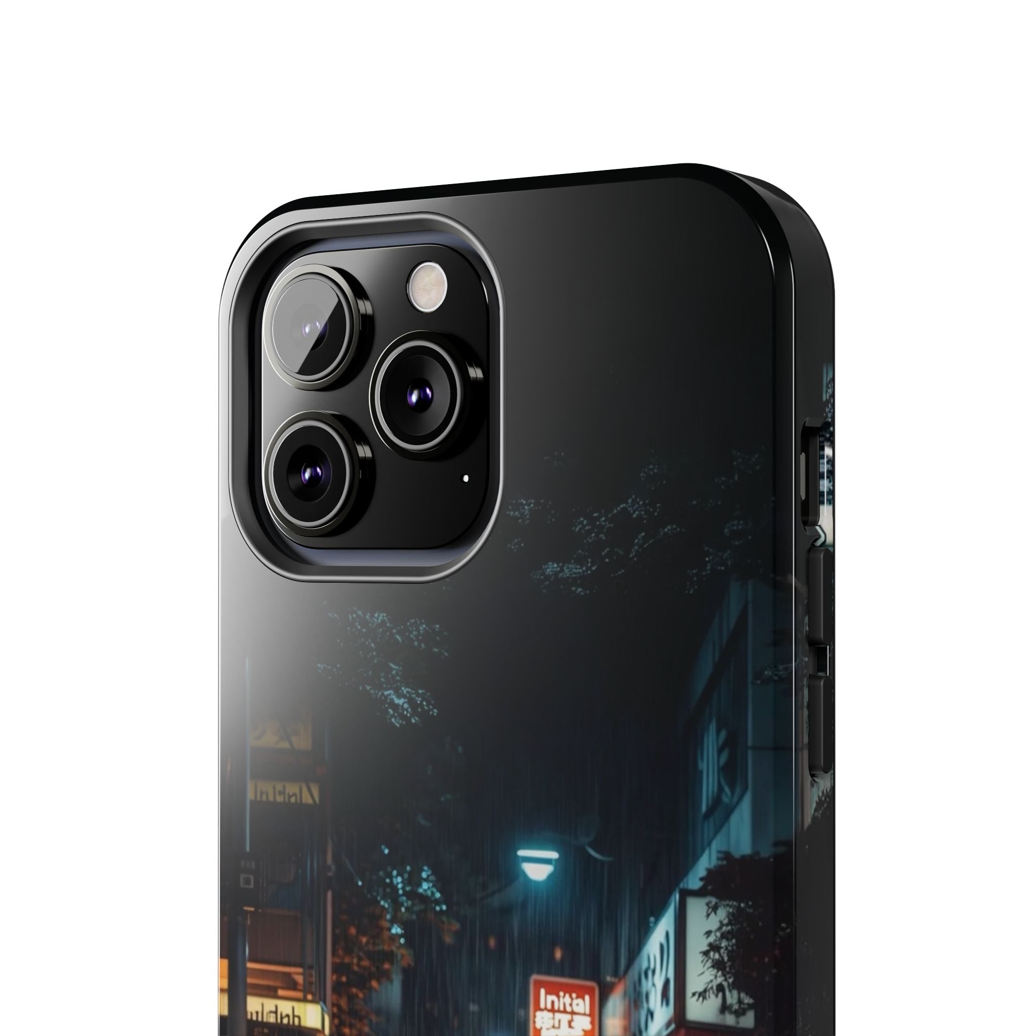 Night Cityscape Phone Cases, Urban Aesthetic Case, Tough Protection Case, Perfect Gift for Car Lovers, Ideal for Birthdays, Holidays