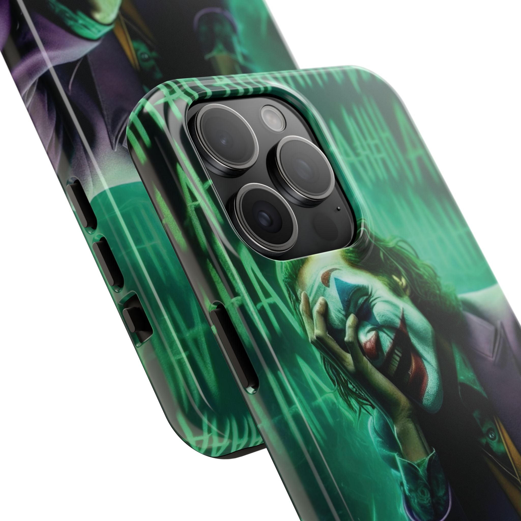 Joker Phone Cases, Tough Phone Cover, Customizable Phone Accessory, Unique Gift for Fans, Pop Culture Merchandise