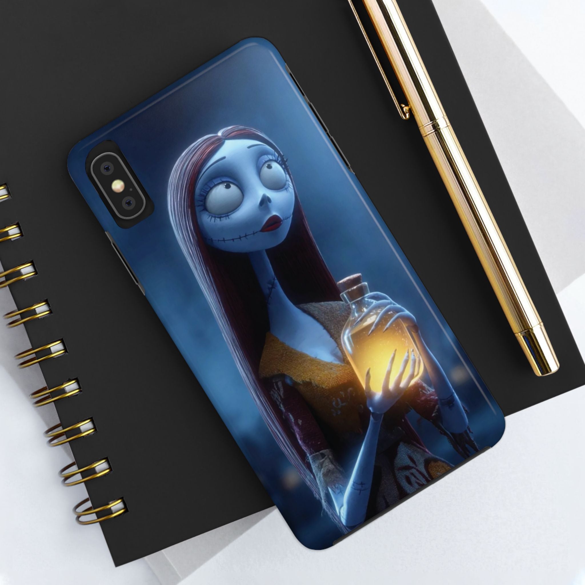 Spooky Chic Phone Cases for Halloween, Gothic Style, Cute Skull Design, Gift for Her, Trendy Accessories