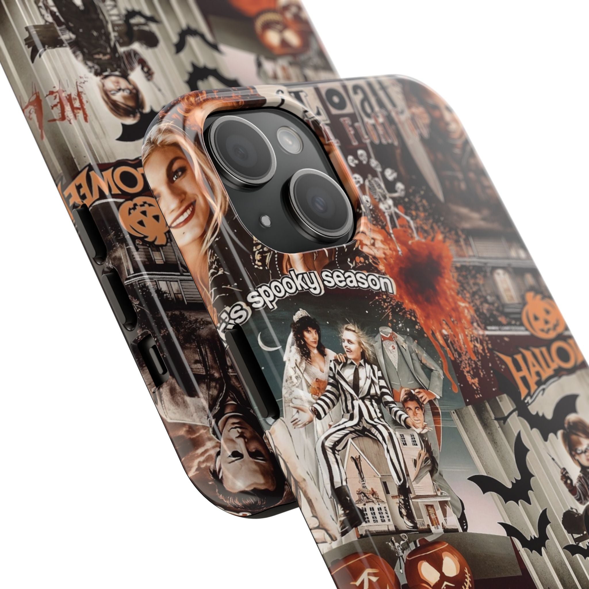 Halloween Phone Cases, Spooky Decor, Fall Celebration, Gift for Horror Fans, Trick or Treat Essentials