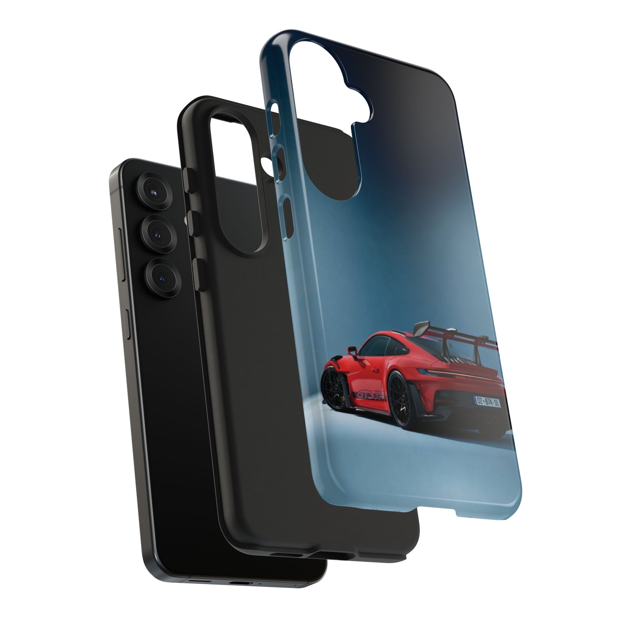 Sleek Car Phone Case, Tough Car-themed Phone Cover, Automotive Accessory, Gift for Car Enthusiasts, Durable Phone Protector
