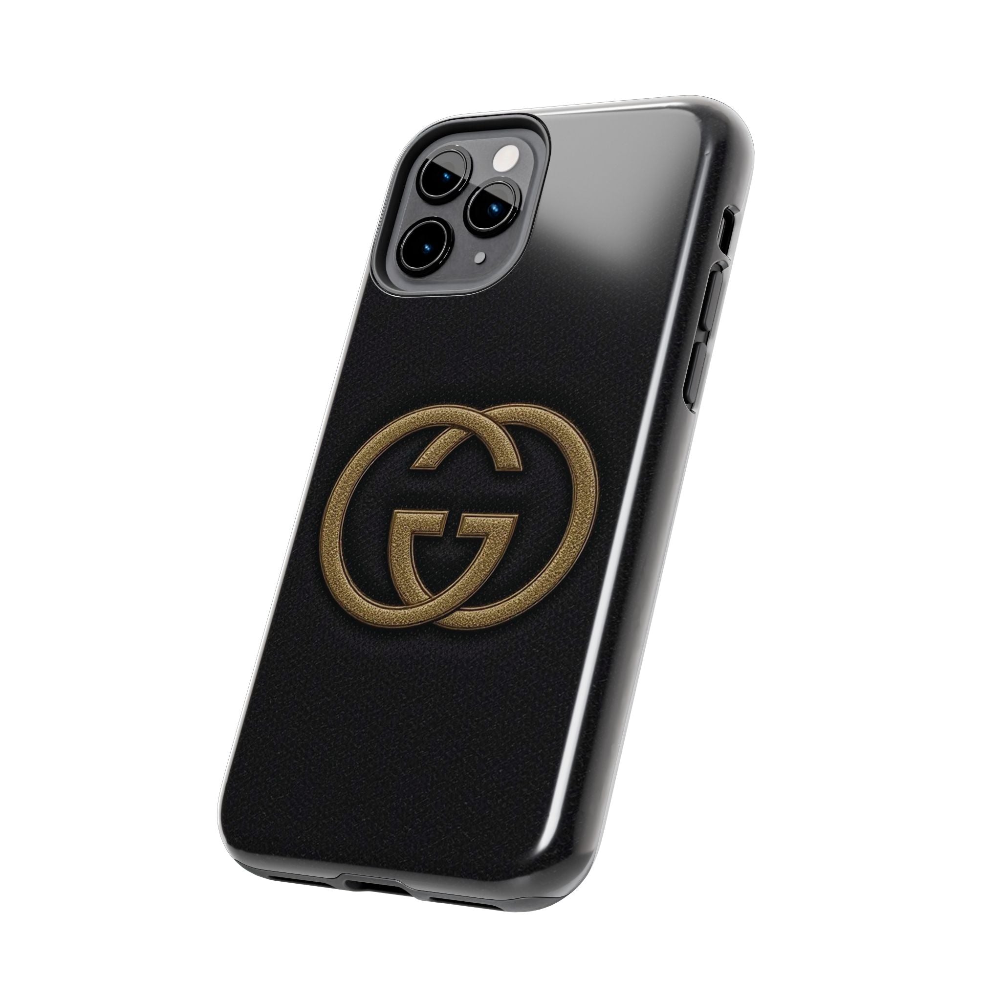 Stylish Tough Phone Cases with Elegant Logo, Durable Protection, Fashion Accessory, Smartphone Cases, Gift for Her or Him