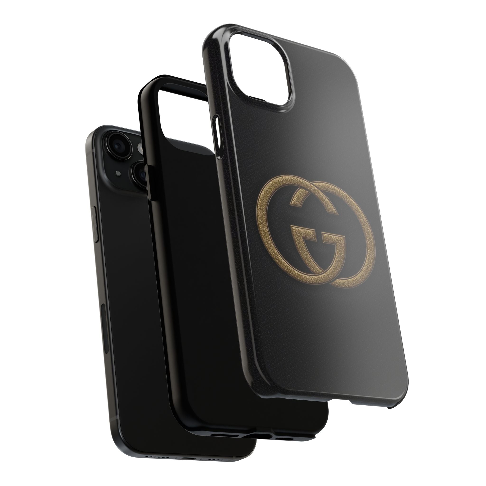 Stylish Tough Phone Cases with Elegant Logo, Durable Protection, Fashion Accessory, Smartphone Cases, Gift for Her or Him