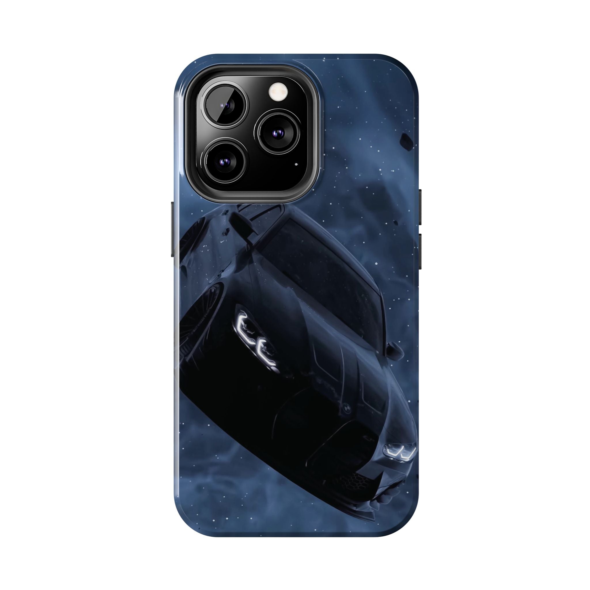 Car Enthusiast Phone Case | Tough Phone Cases, Car Lover Gift, Durable Cover, Automotive Accessories, Black Car Design