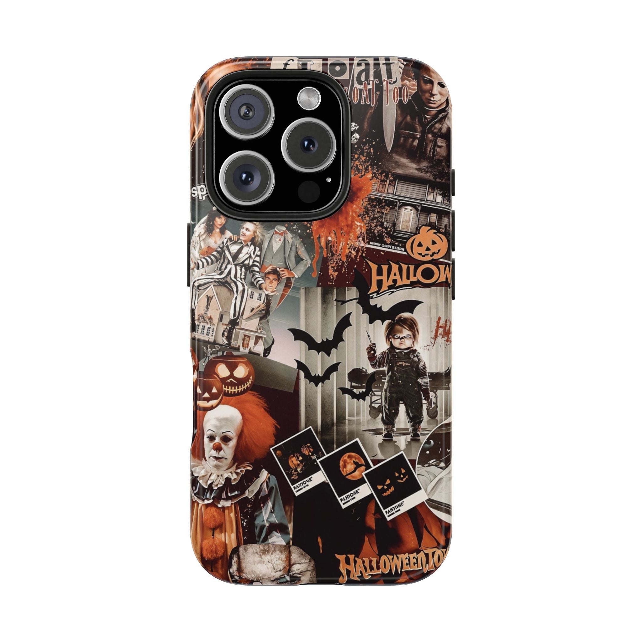 Halloween Phone Cases, Spooky Decor, Fall Celebration, Gift for Horror Fans, Trick or Treat Essentials