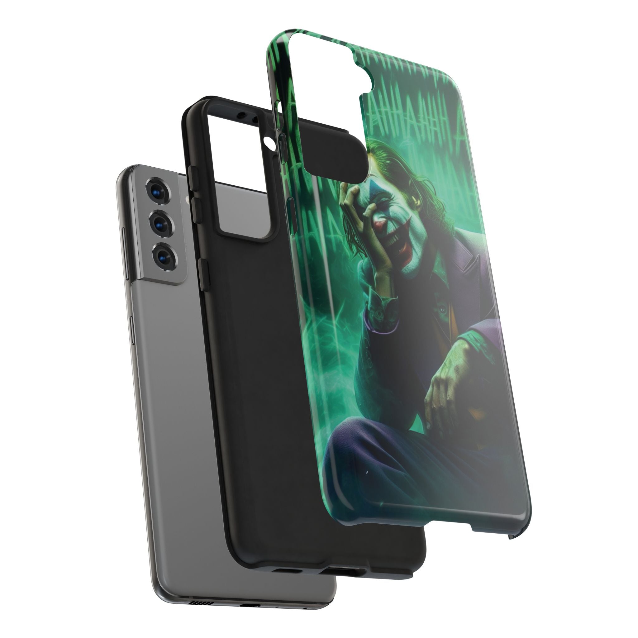 Joker Phone Cases, Tough Phone Cover, Customizable Phone Accessory, Unique Gift for Fans, Pop Culture Merchandise