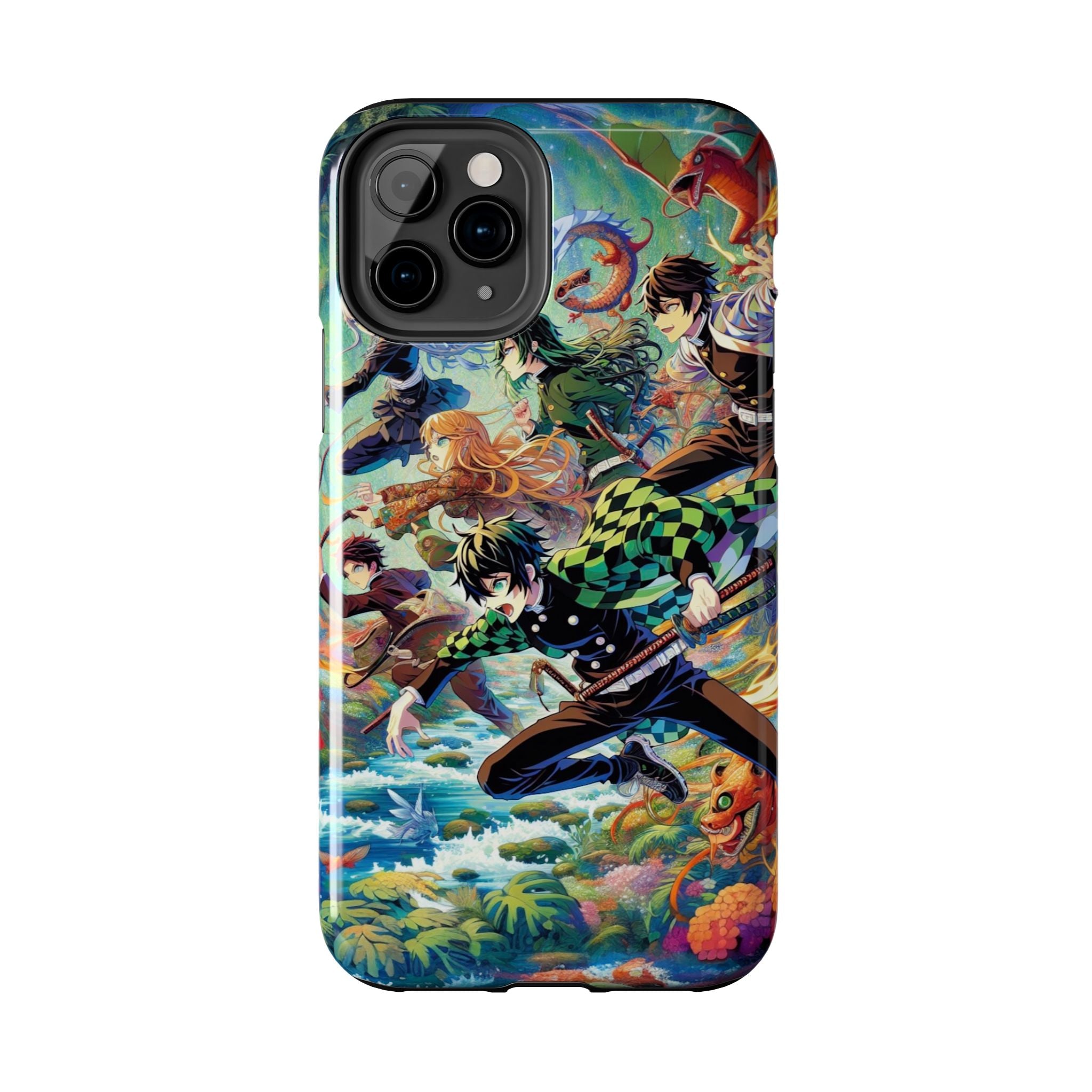 Vibrant Anime Tough Phone Cases, Protective Covers, Gifts for Fans, Geeky Accessories, Birthday or Holiday Presents