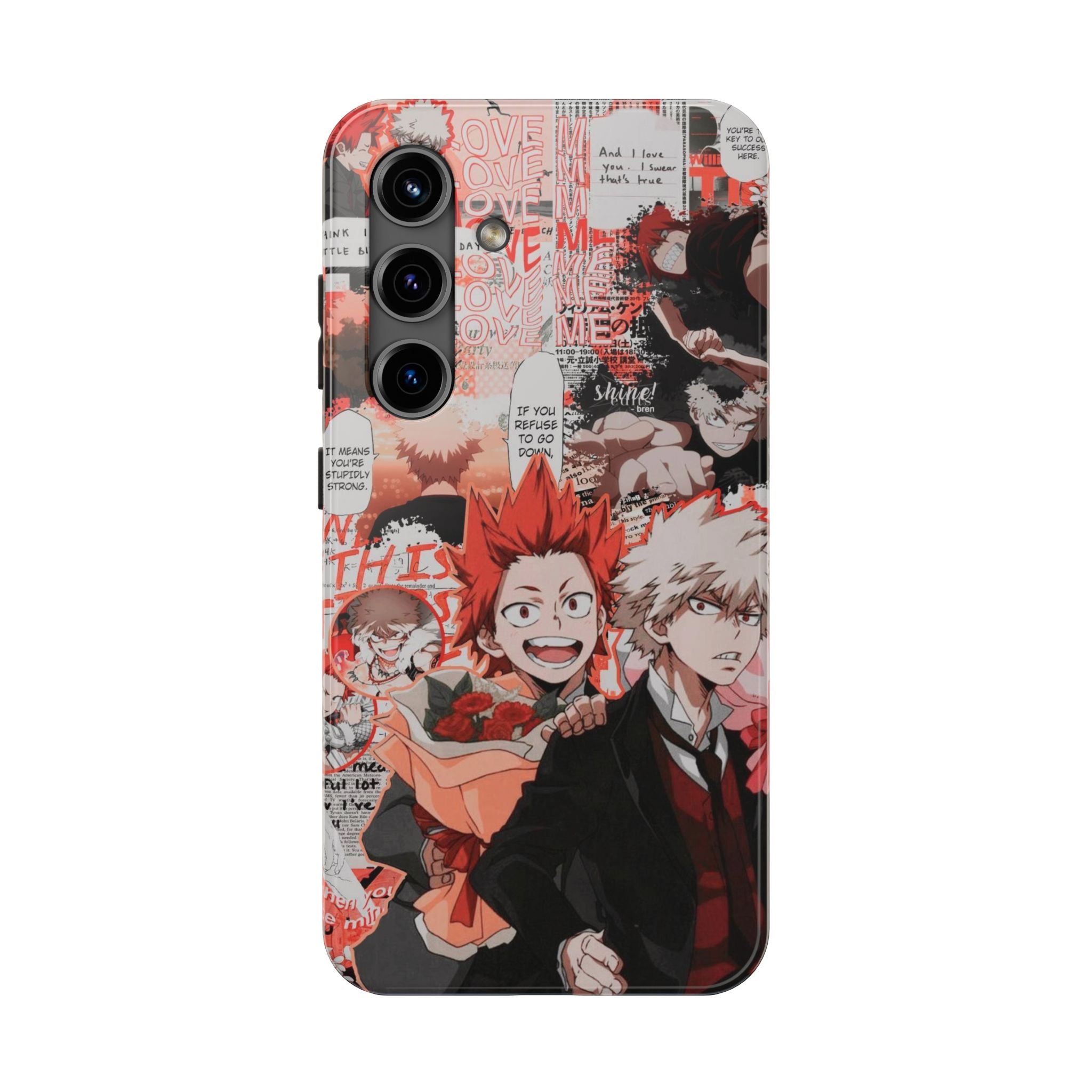 Anime-Inspired Tough Phone Cases - Stylish Protection, Gift for Fans, Unique Design for Everyday Use, Perfect for Holidays, Cosplay Events
