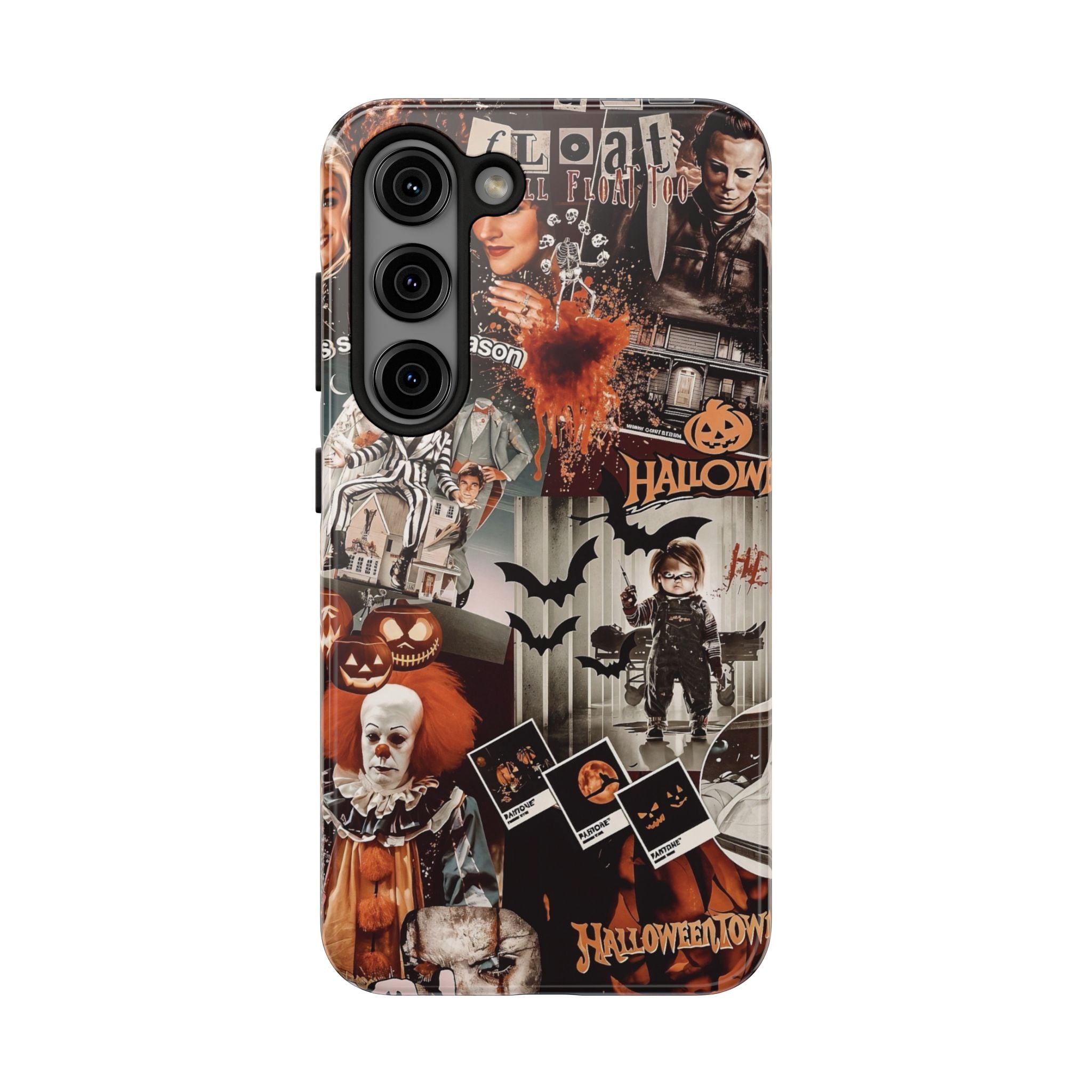 Halloween Phone Cases, Spooky Decor, Fall Celebration, Gift for Horror Fans, Trick or Treat Essentials