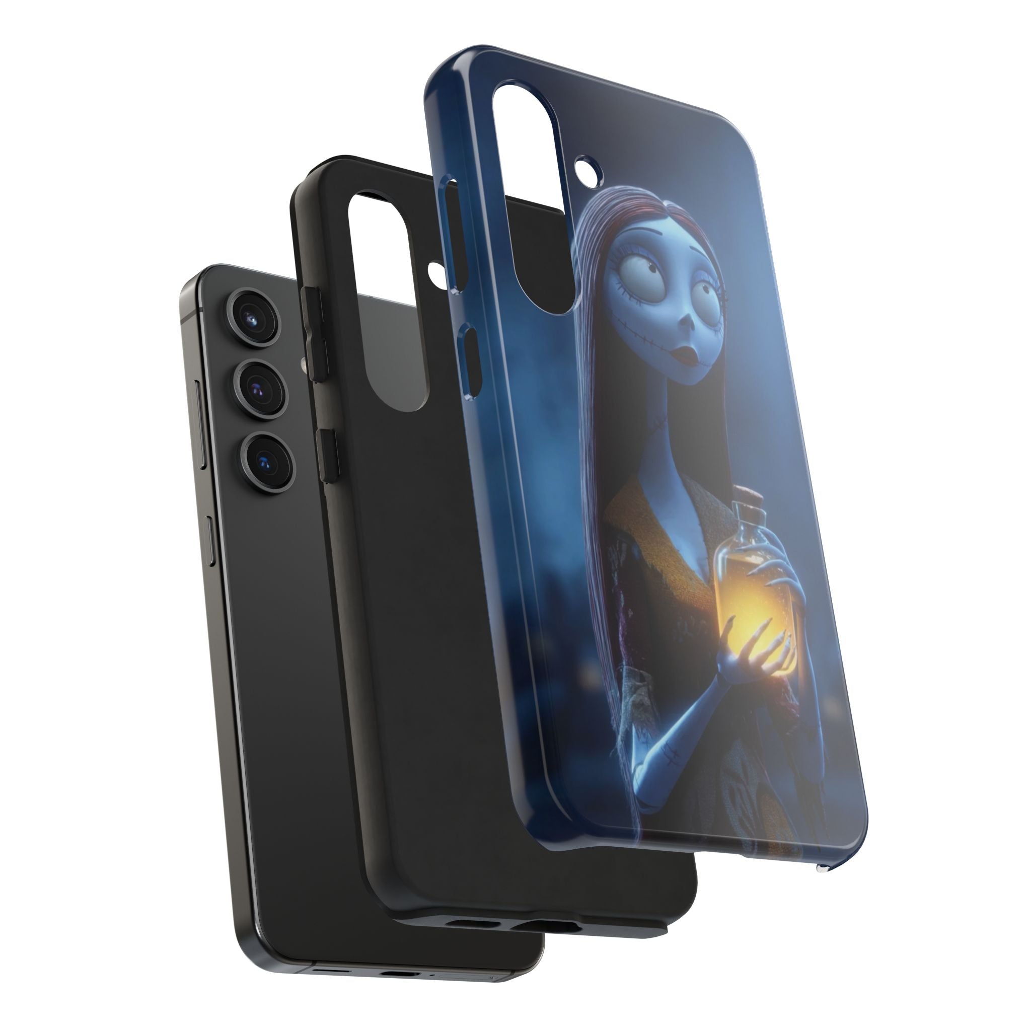Spooky Chic Phone Cases for Halloween, Gothic Style, Cute Skull Design, Gift for Her, Trendy Accessories
