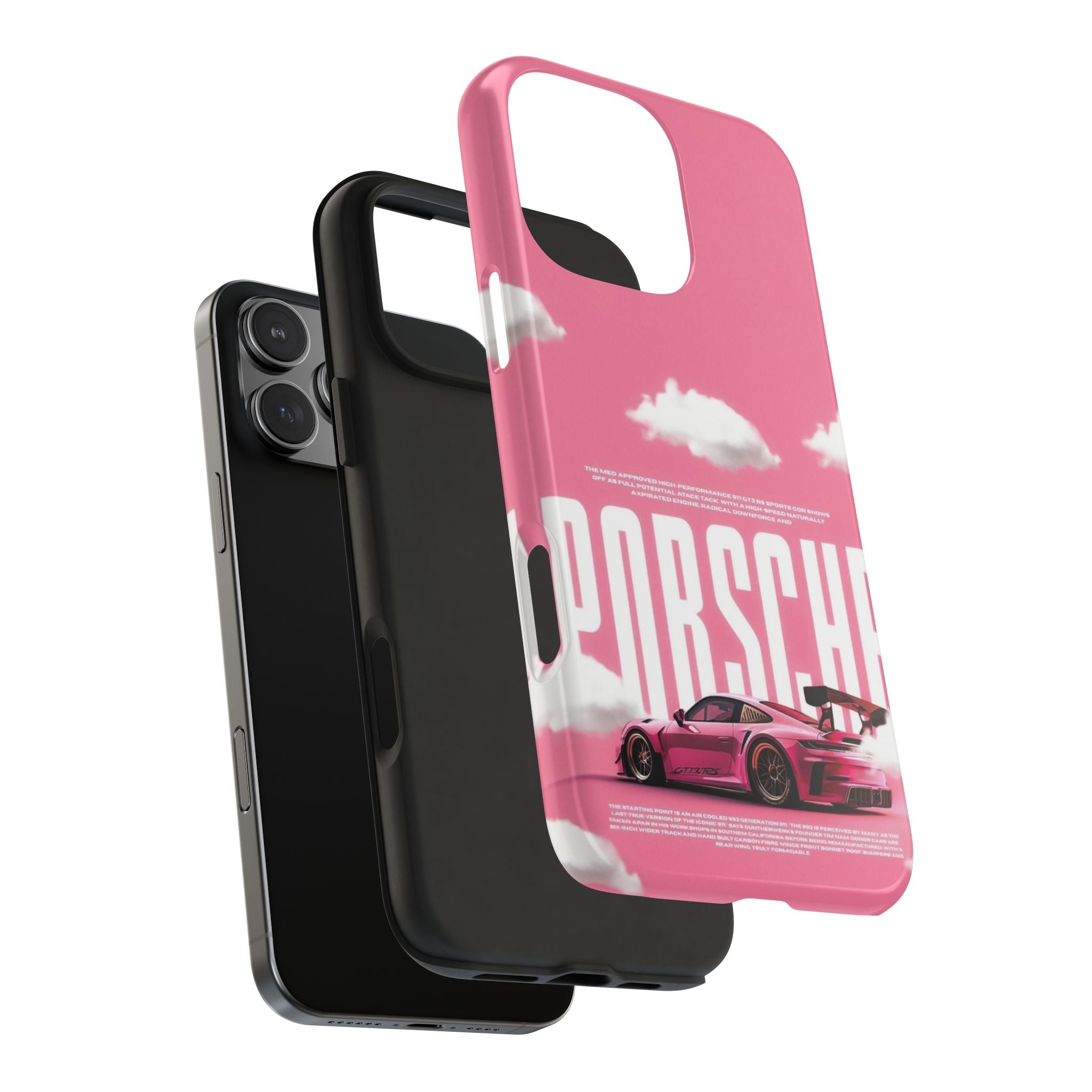 Porsche Tough Phone Cases - Stylish Protection for Car Enthusiasts, Unique Gift for Birthdays, Automotive Decor, Trendy Accessories