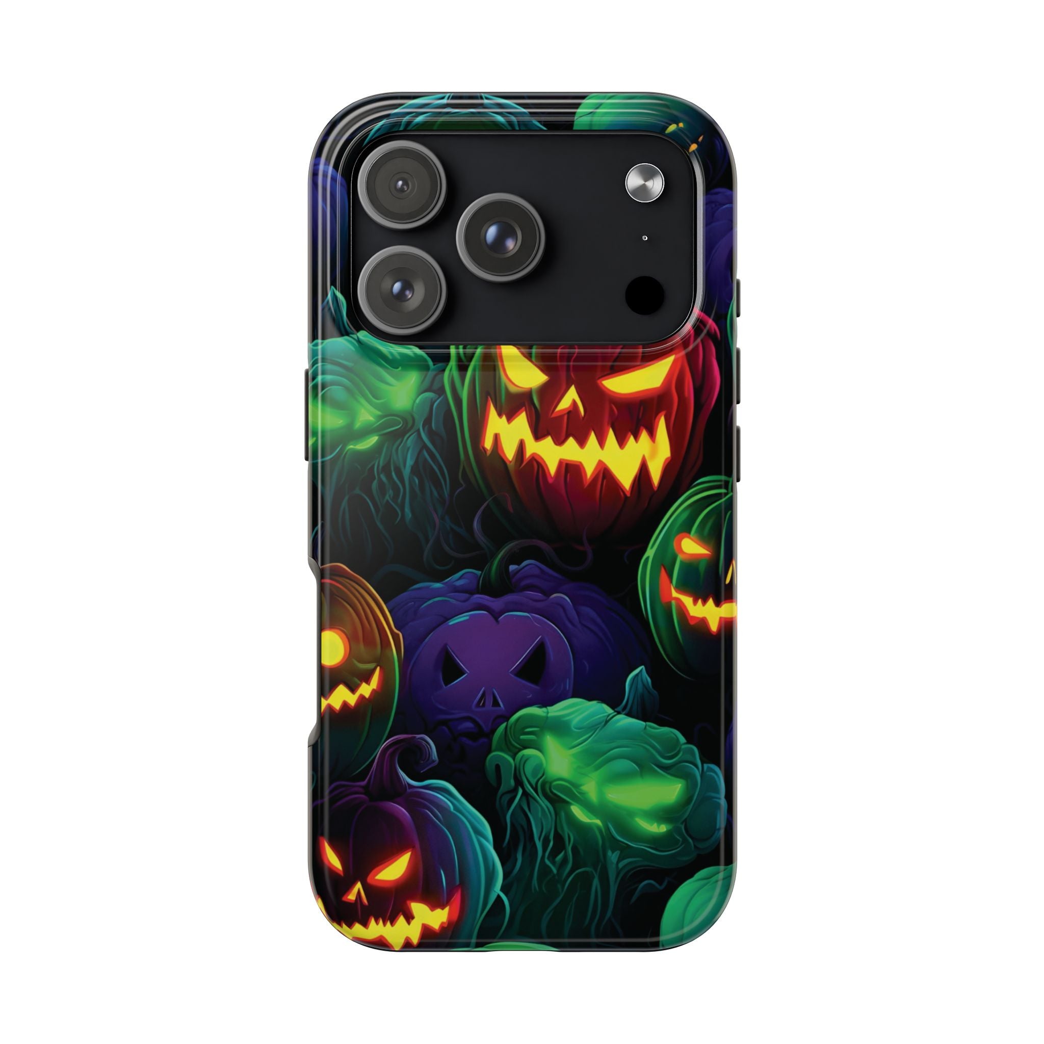 Halloween Pumpkin Phone Case, Spooky Fall Accessory, Tough Phone Cover, Halloween Gift, Pumpkin Decor