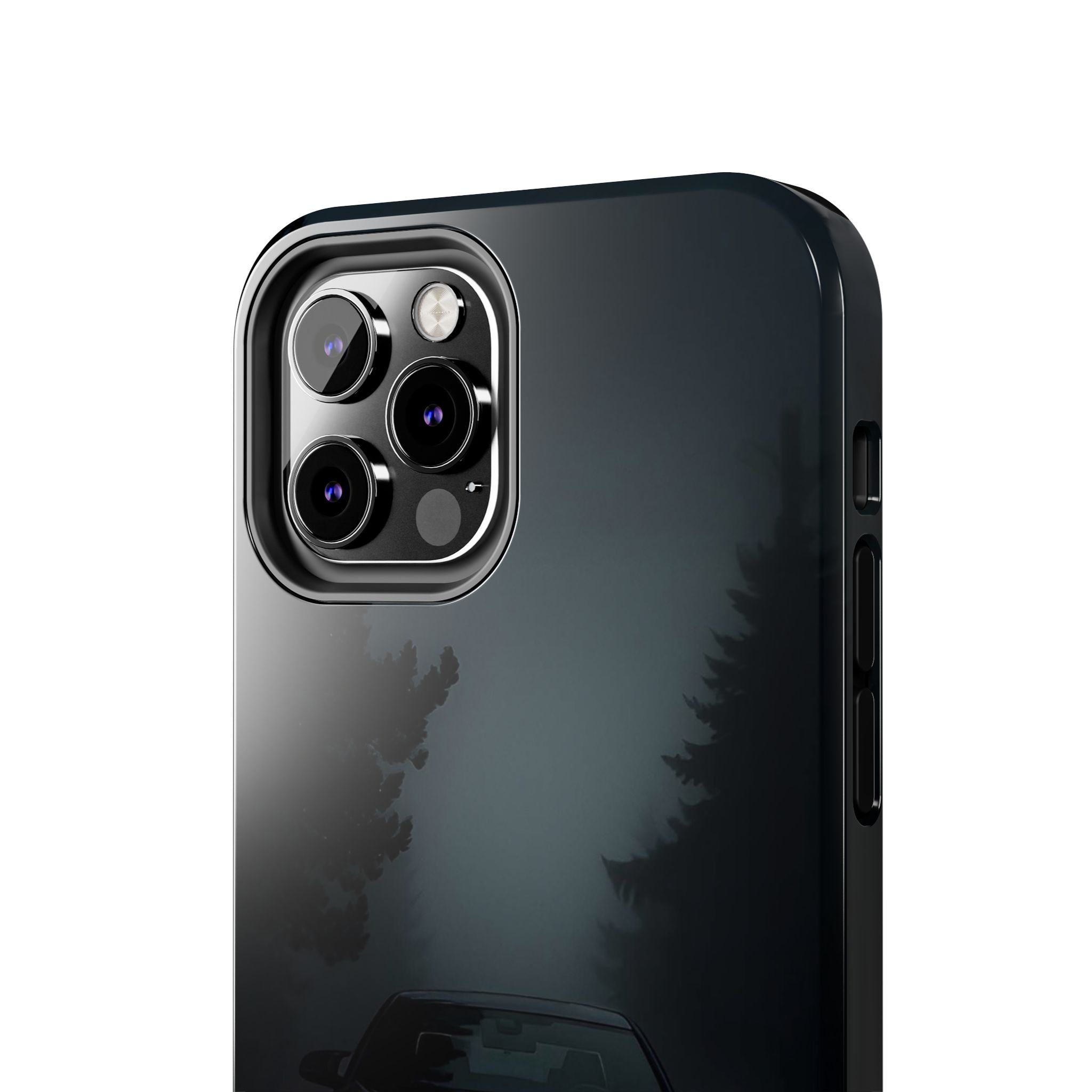 Tough Phone Case with Neon Car Design, Durable Smartphone Cover, Gift for Car Enthusiasts, Unique Accessory for Him, Perfect for Birthdays
