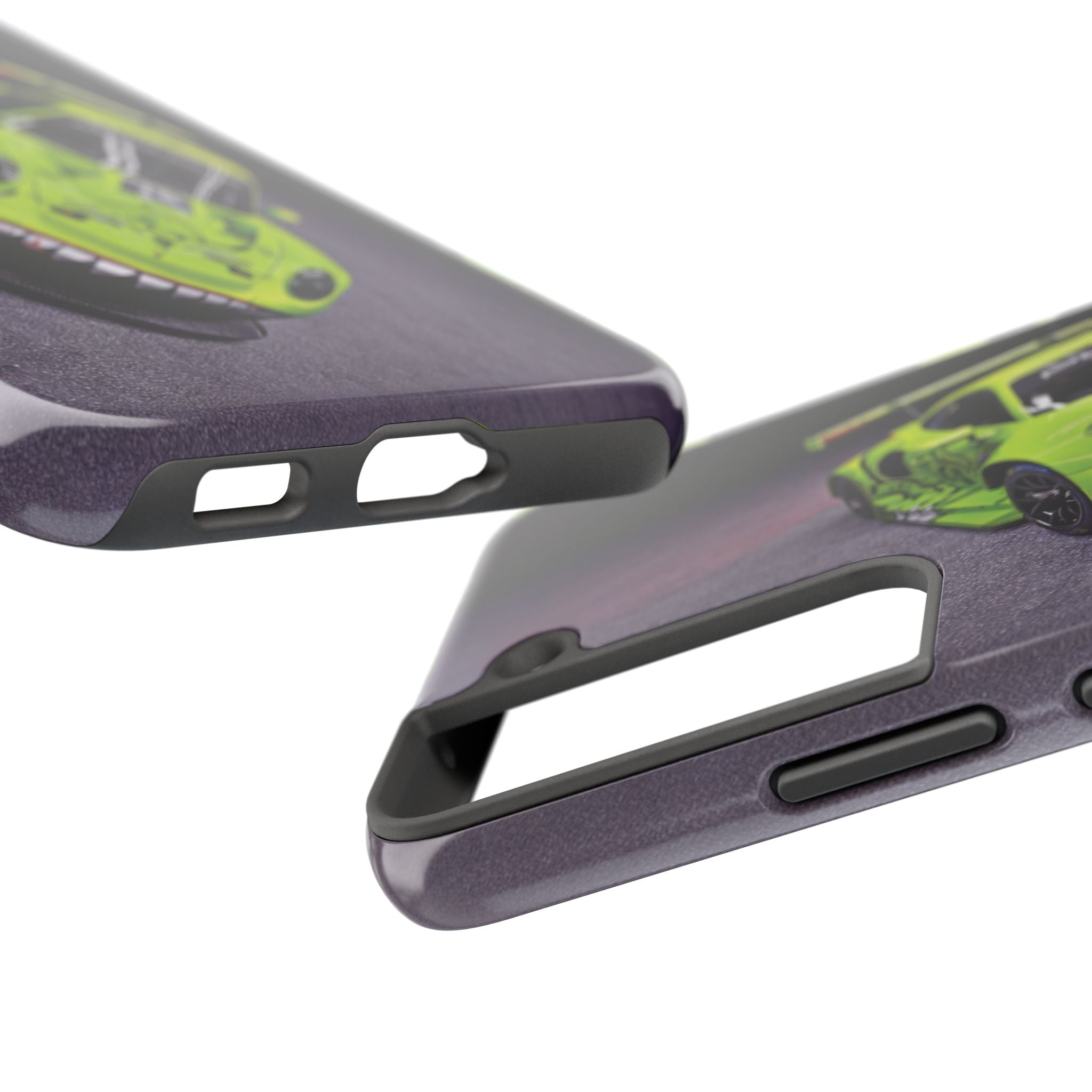 Vibrant Racing Phone Cases, Tough Car Protection, Gift for Car Lovers, Personalized Auto-Themed Accessories, Unique Tech Gifts