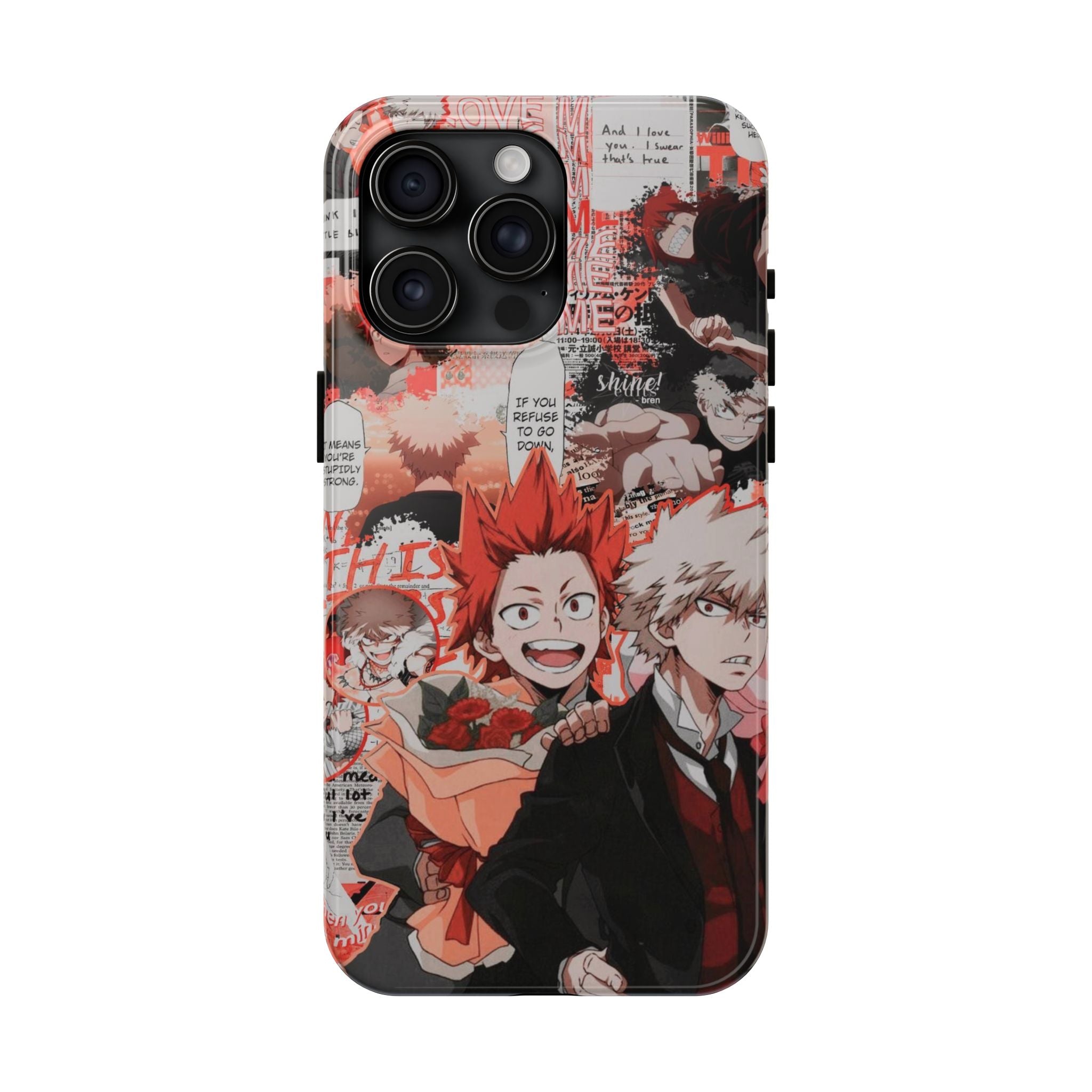 Anime-Inspired Tough Phone Cases - Stylish Protection, Gift for Fans, Unique Design for Everyday Use, Perfect for Holidays, Cosplay Events