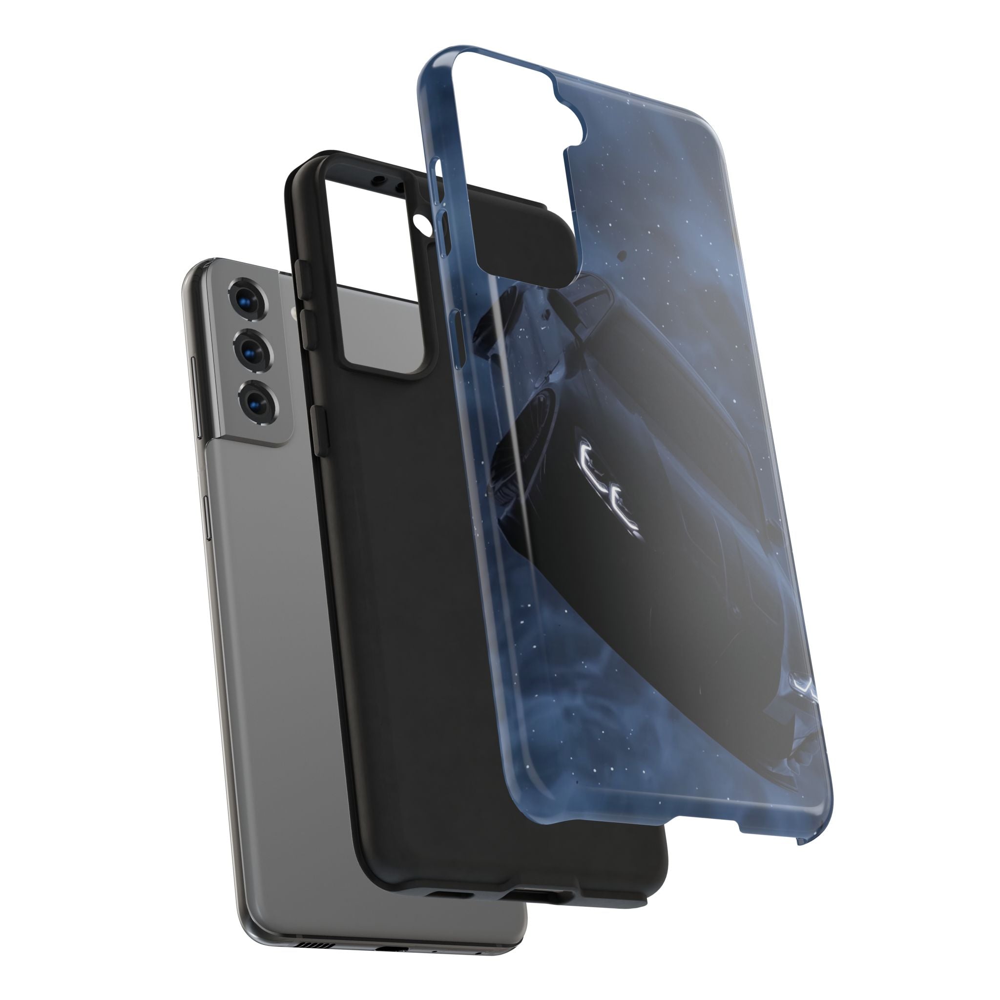 Car Enthusiast Phone Case | Tough Phone Cases, Car Lover Gift, Durable Cover, Automotive Accessories, Black Car Design