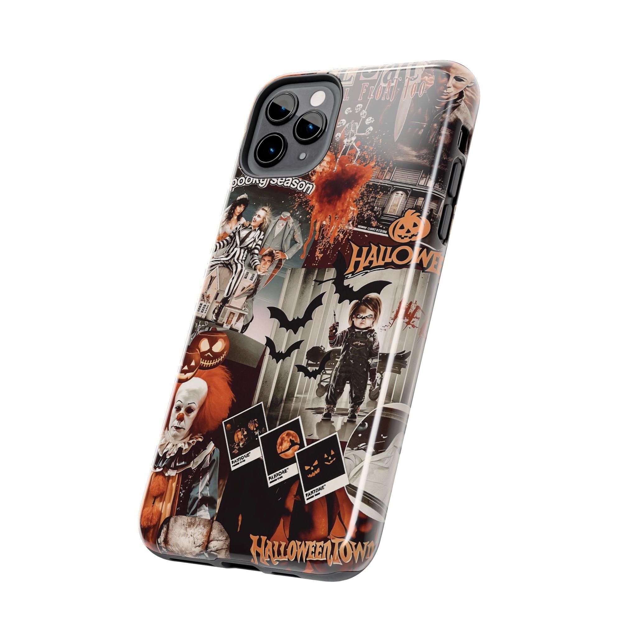 Halloween Phone Cases, Spooky Decor, Fall Celebration, Gift for Horror Fans, Trick or Treat Essentials