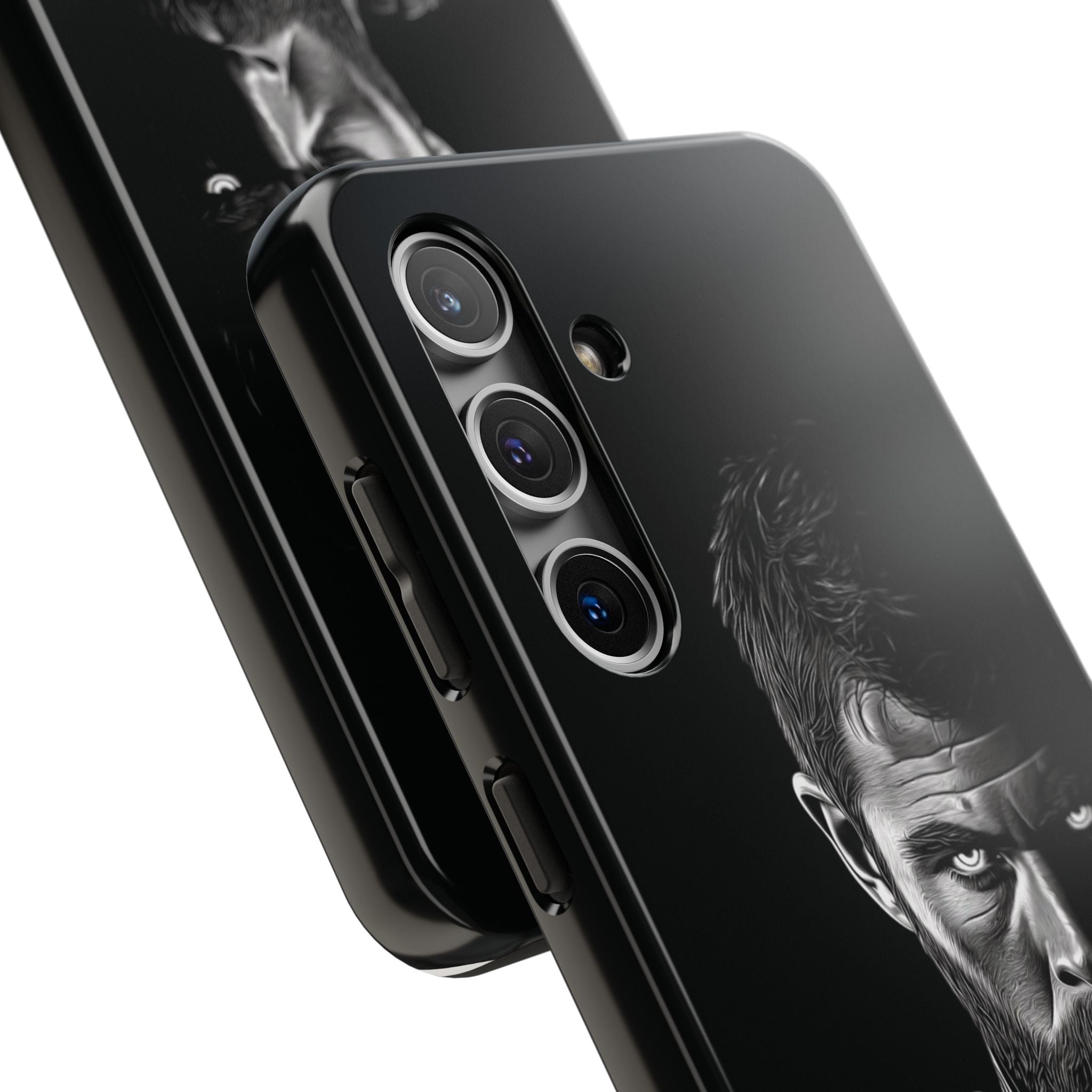 Tough Phone Cases featuring Warrior Design, Rugged Protector, Gift for Adventurers, Customizable Case, Durable Phone Cover