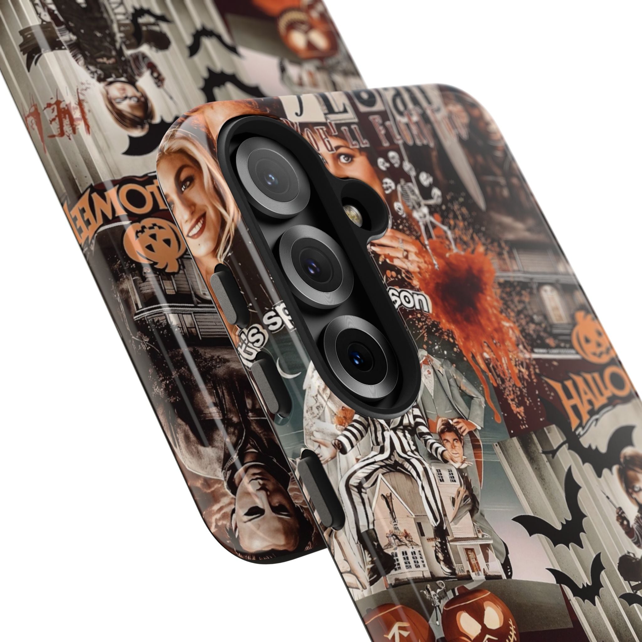 Halloween Phone Cases, Spooky Decor, Fall Celebration, Gift for Horror Fans, Trick or Treat Essentials