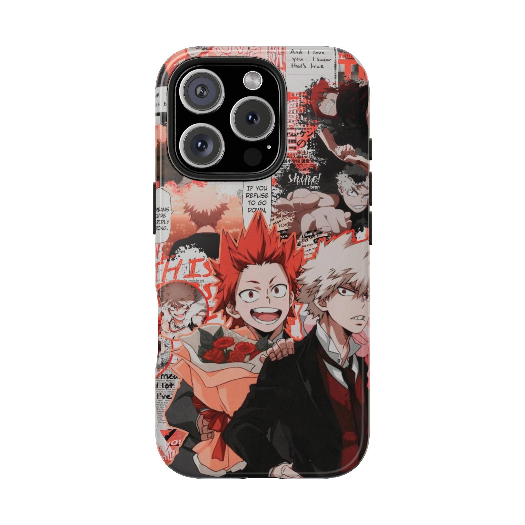 Anime-Inspired Tough Phone Cases - Stylish Protection, Gift for Fans, Unique Design for Everyday Use, Perfect for Holidays, Cosplay Events