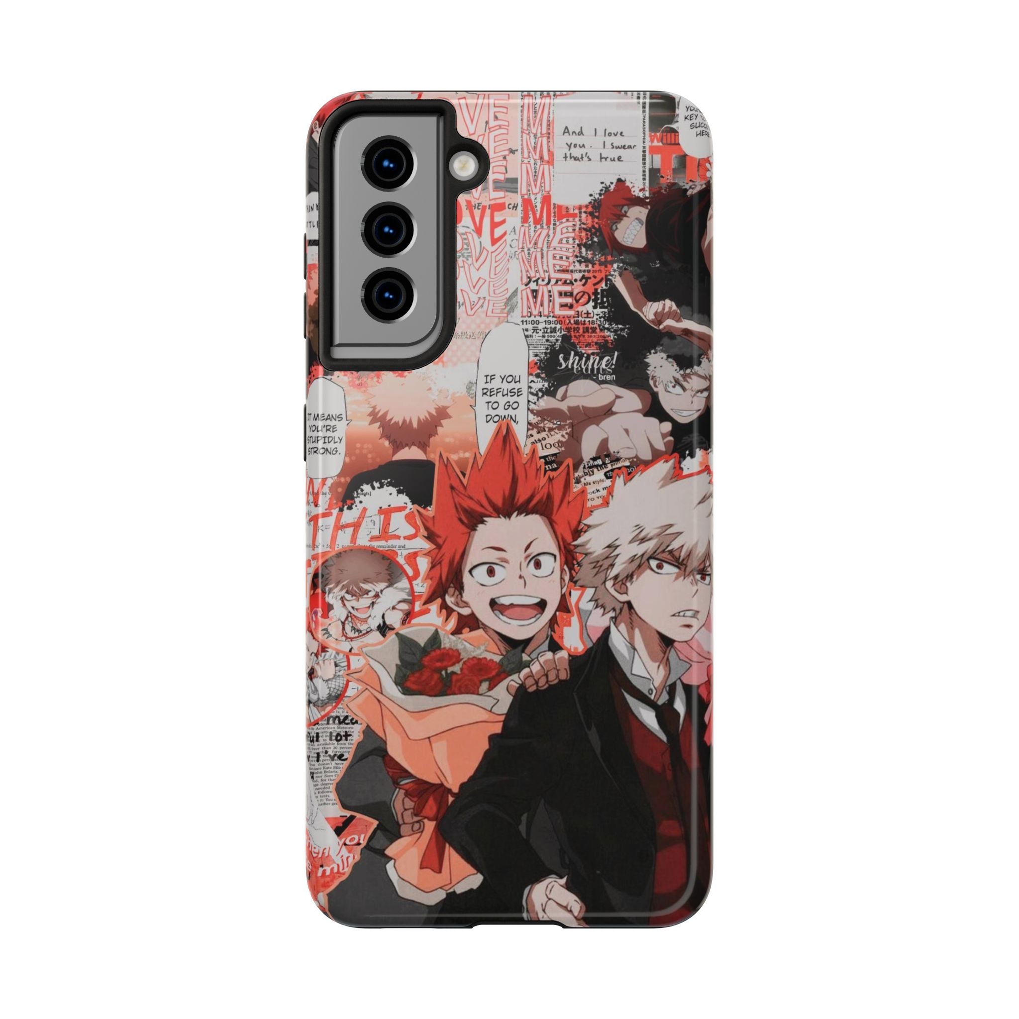 Anime-Inspired Tough Phone Cases - Stylish Protection, Gift for Fans, Unique Design for Everyday Use, Perfect for Holidays, Cosplay Events