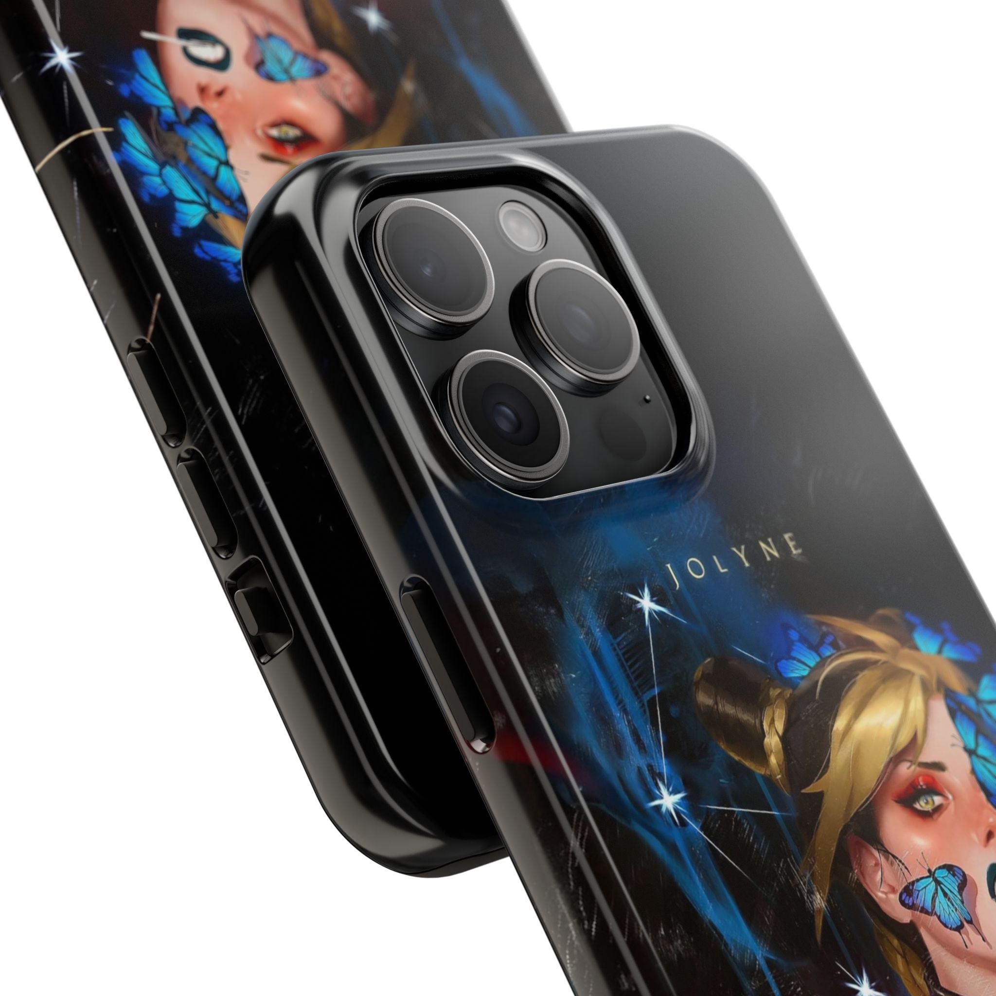 Vibrant Artistic Phone Case, Tough Phone Case for Artists, Unique Phone Cover for Gift, Anime Phone Case for Occasions