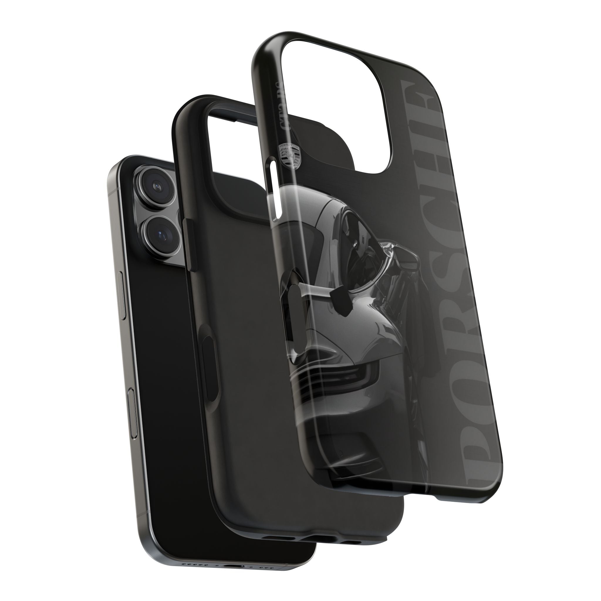 Sleek Automotive Phone Cases for Car Lovers, Stylish Protective Case, Porsche-Inspired Design, Gifts for Him, Unique Accessories