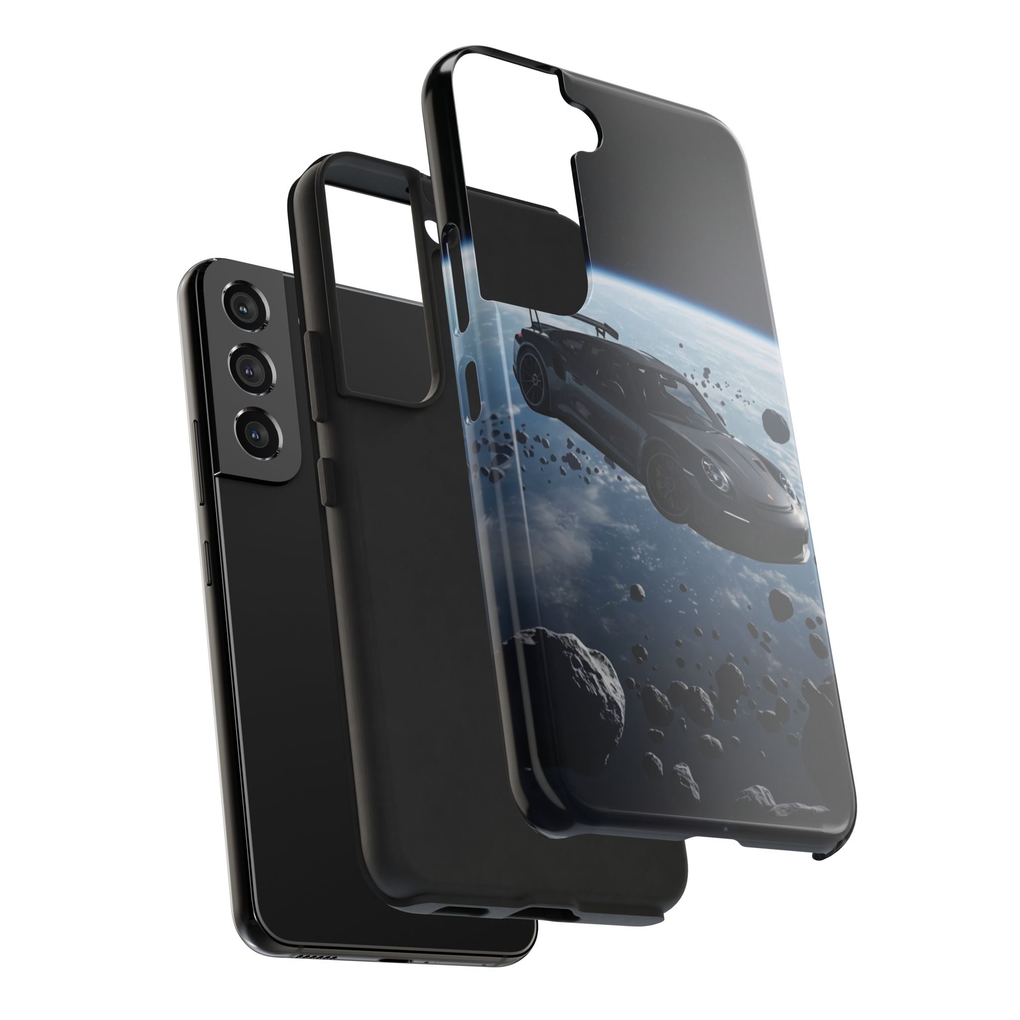 Astronaut Car Tough Phone Cases, Cool Car Cases, Space Phone Cover, Gift for Car Lovers, Unique Phone Accessories