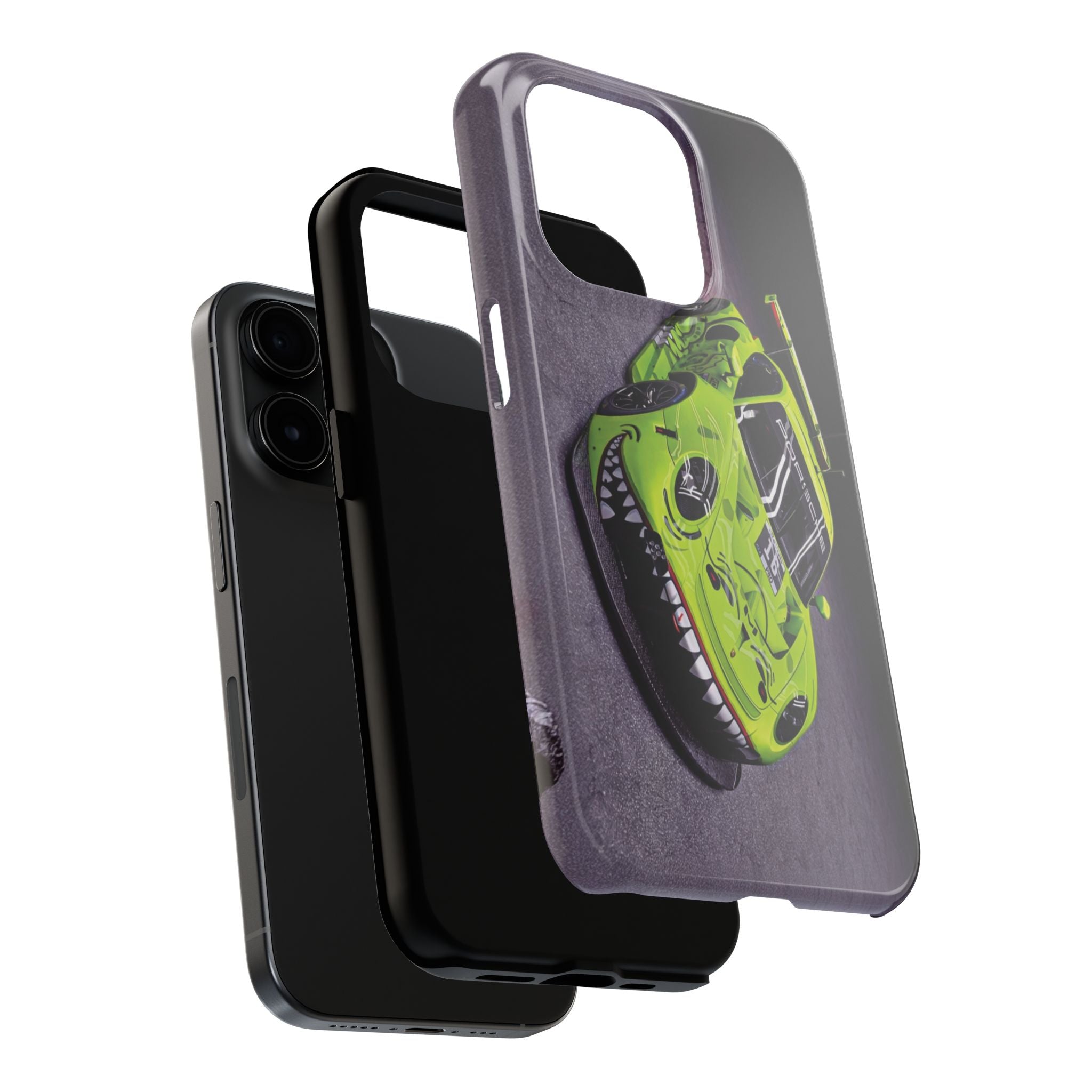 Vibrant Racing Phone Cases, Tough Car Protection, Gift for Car Lovers, Personalized Auto-Themed Accessories, Unique Tech Gifts
