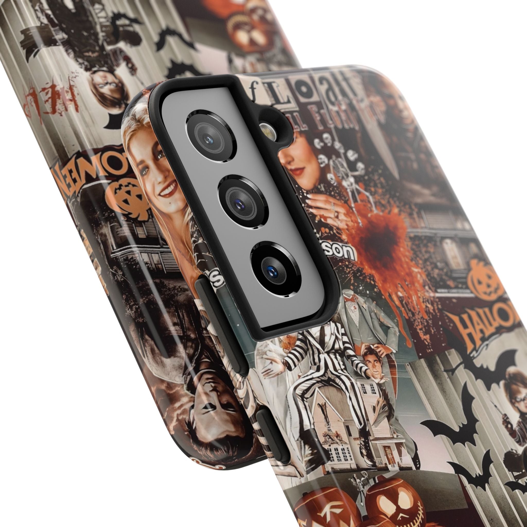 Halloween Phone Cases, Spooky Decor, Fall Celebration, Gift for Horror Fans, Trick or Treat Essentials