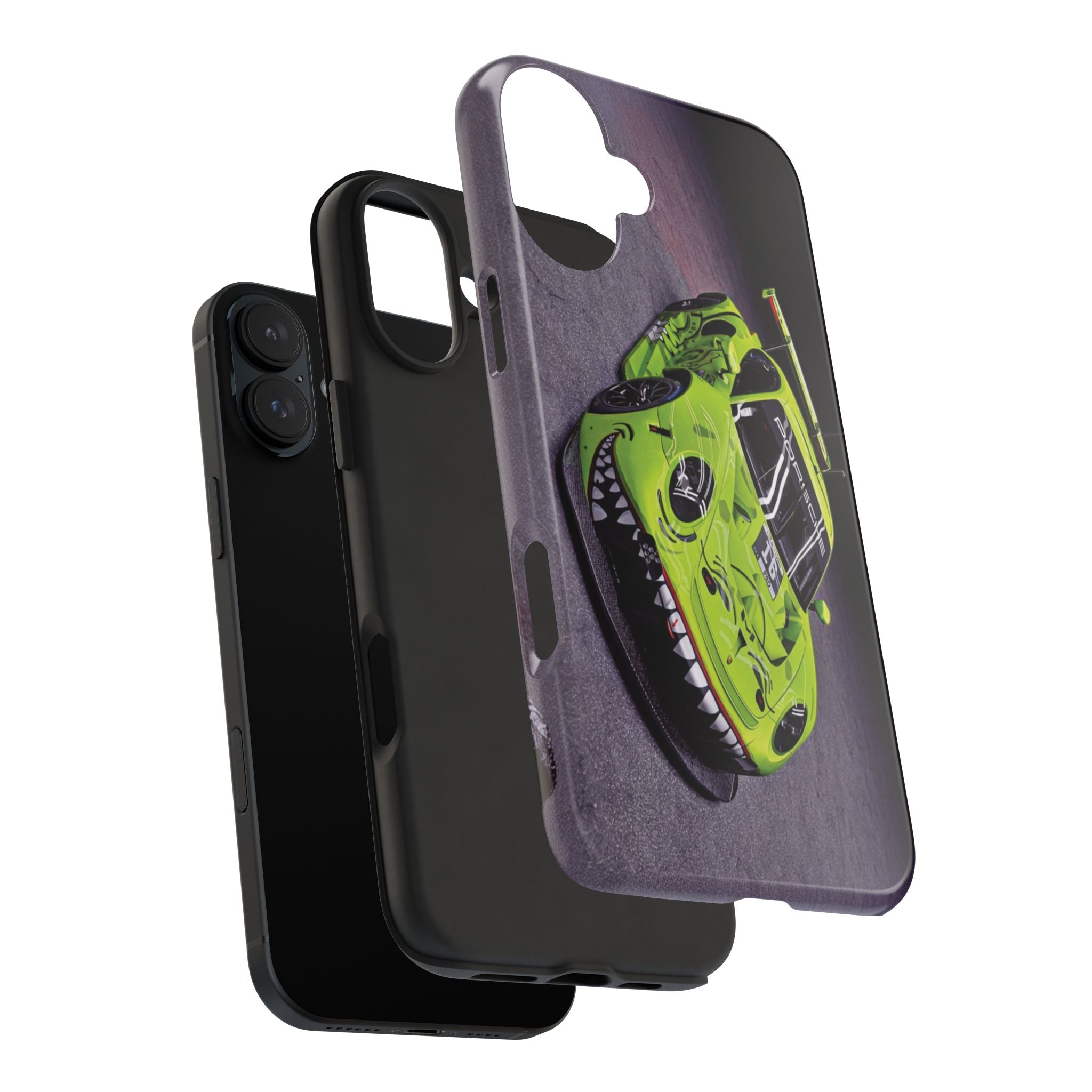 Vibrant Racing Phone Cases, Tough Car Protection, Gift for Car Lovers, Personalized Auto-Themed Accessories, Unique Tech Gifts