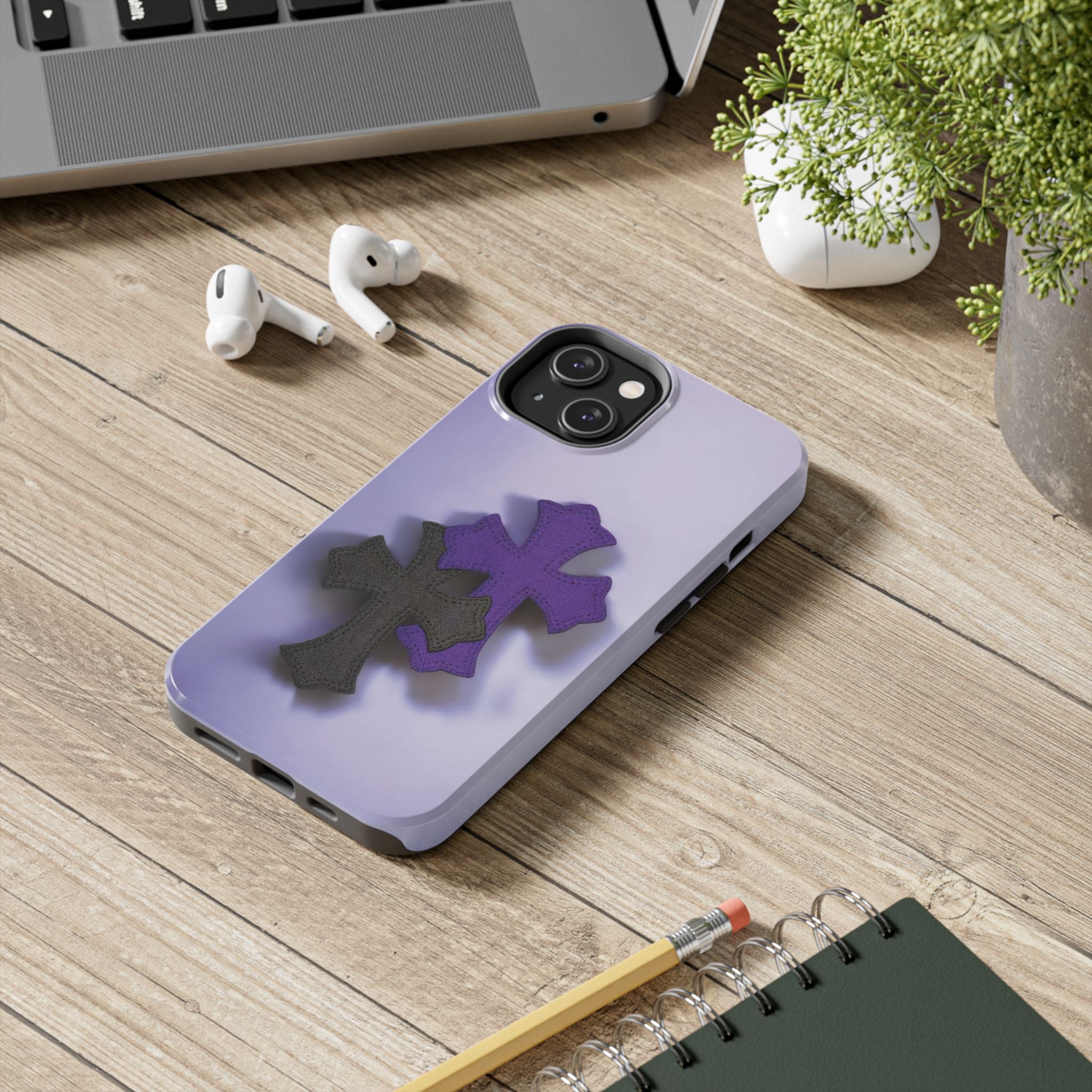 Cross Design Tough Phone Cases, Durable Phone Covers, Christian Gifts, Protective Cases for Men, Unique Tech Accessories