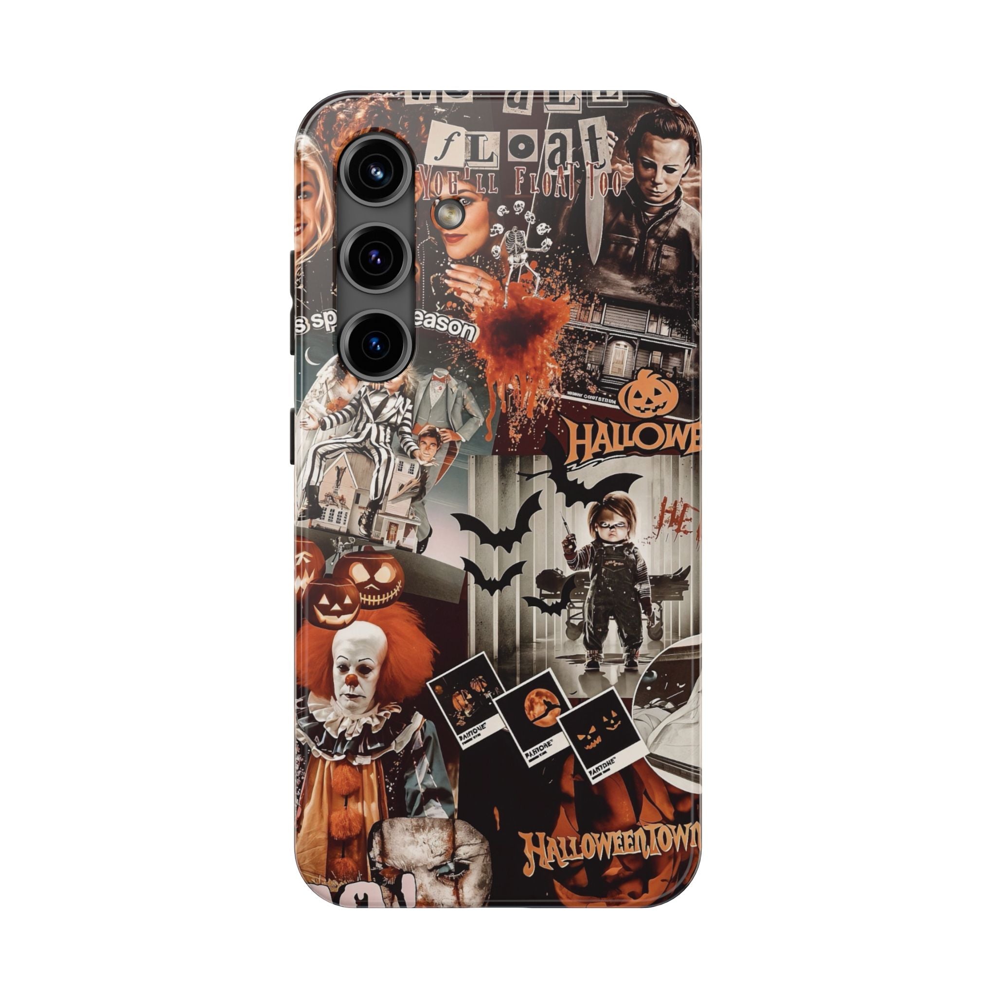 Halloween Phone Cases, Spooky Decor, Fall Celebration, Gift for Horror Fans, Trick or Treat Essentials