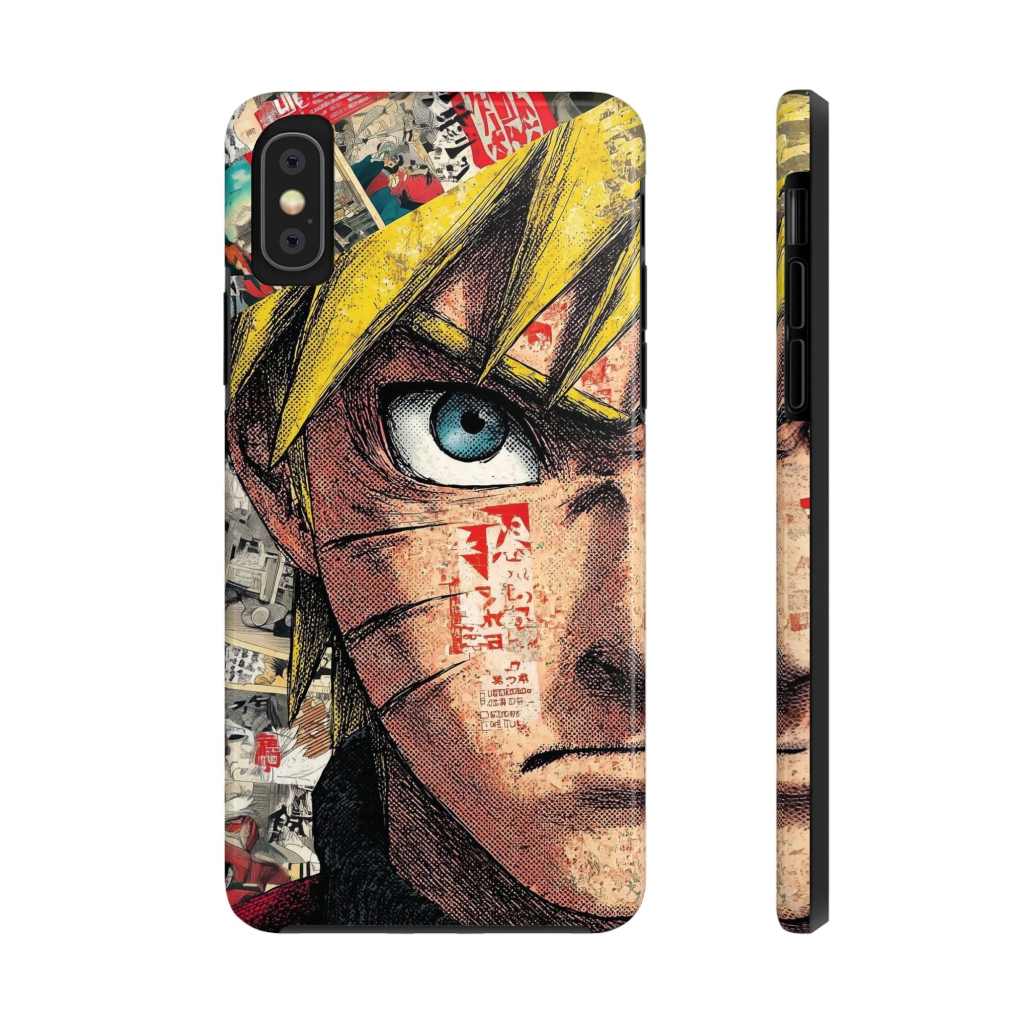 Anime Tough Phone Cases, Durable Phone Covers for Naruto Fans, Gift for Gamers, Stylish Tech Accessories, Anime Merchandise