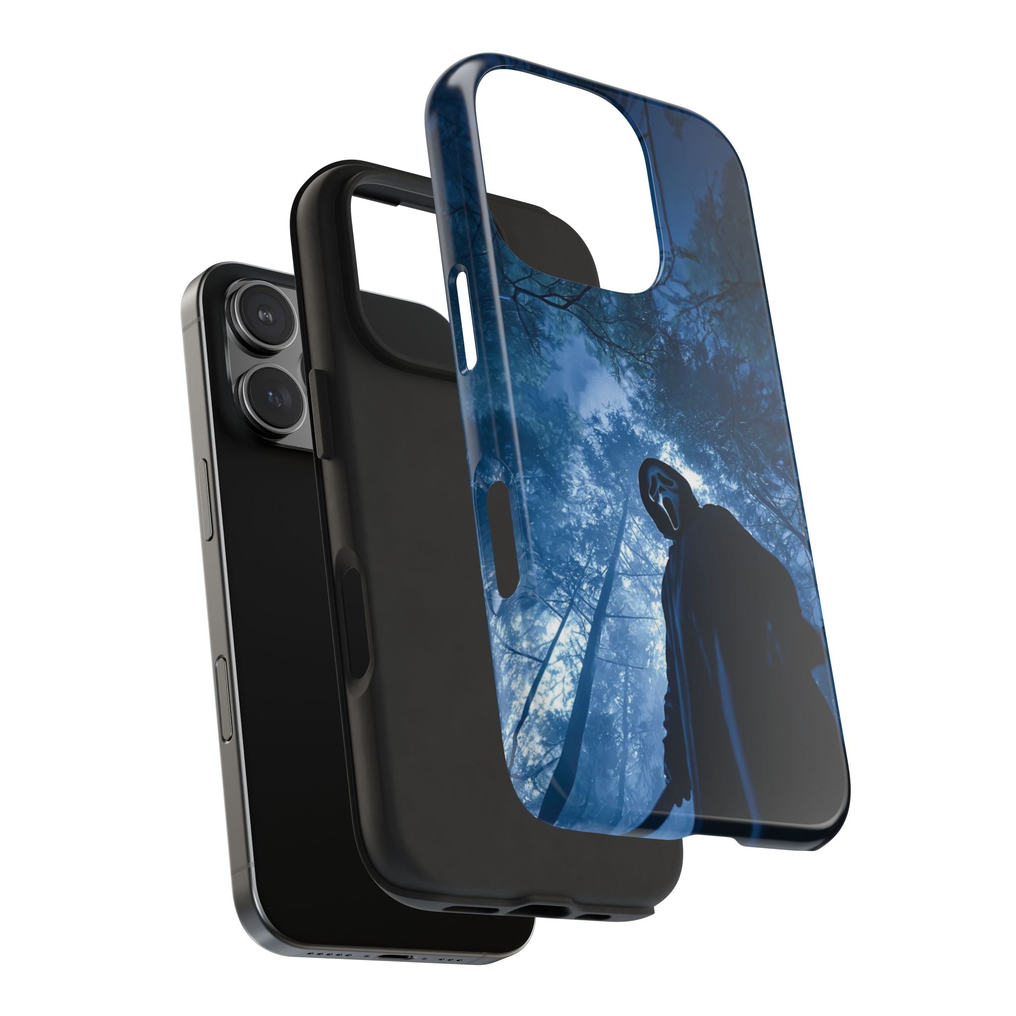 Spooky Forest Phone Cases – Creepy Horror Design for Halloween, Unique Gift, Dark Aesthetic Accessories, Tough Protection Covers
