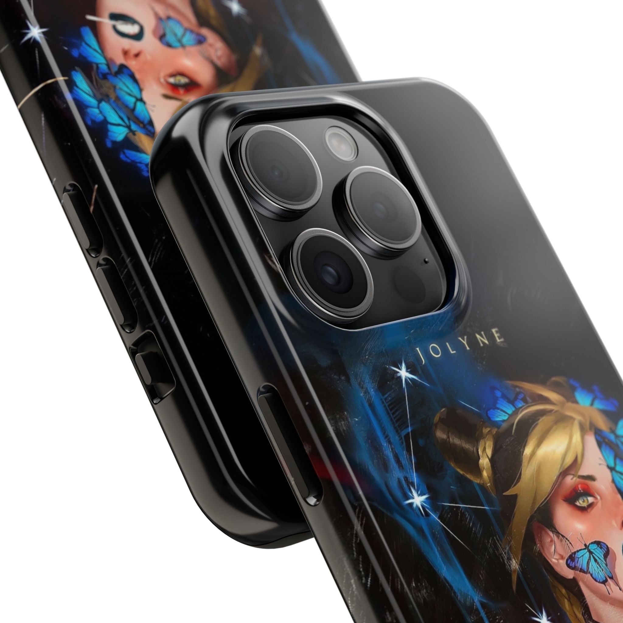 Vibrant Artistic Phone Case, Tough Phone Case for Artists, Unique Phone Cover for Gift, Anime Phone Case for Occasions