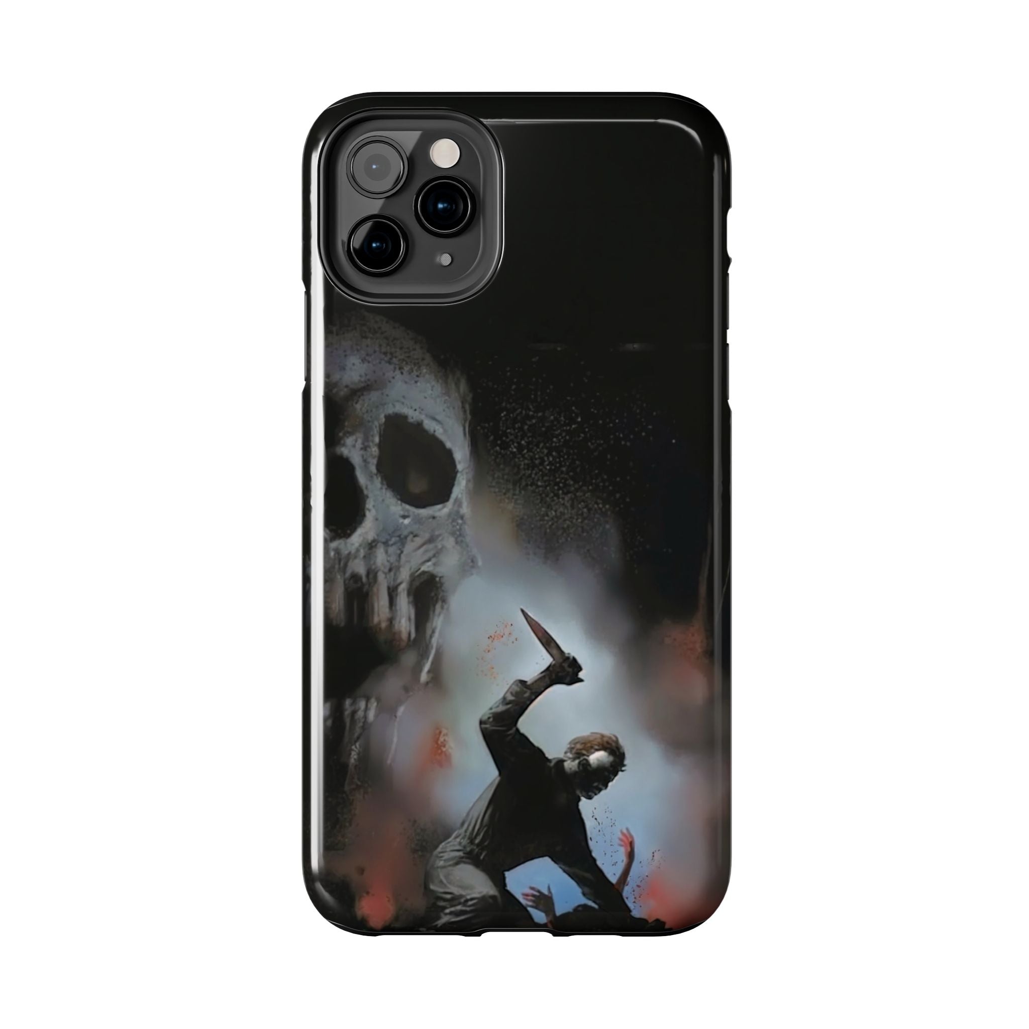 Gritty Horror Phone Cases for Fans, Tough Phone Cover, Unique Gift, Scary Design, Halloween Accessory, Movie Memorabilia