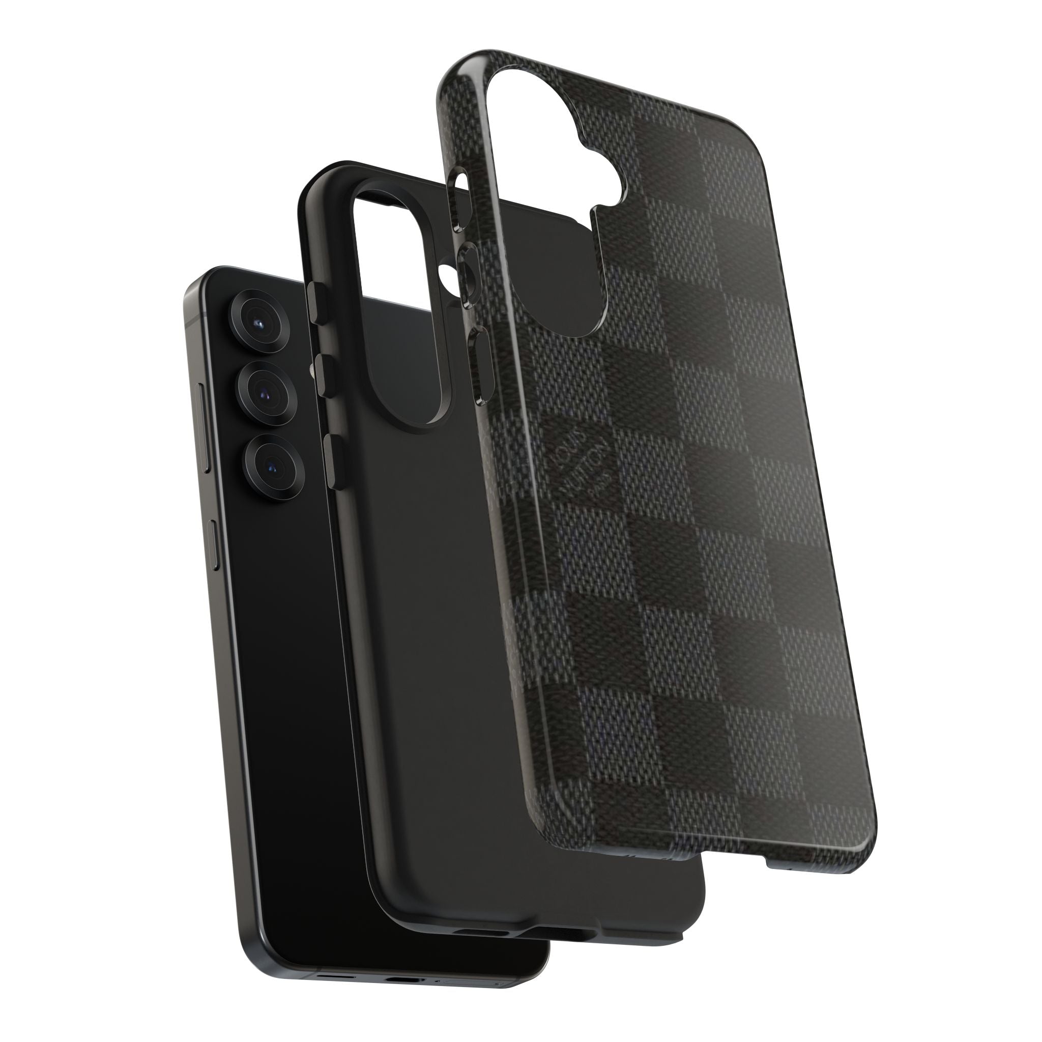 Durable Phone Cases with Stylish Checkered Pattern, Phone Accessories, Customizable Cases, Gift for Tech Lovers, Perfect for Every Occasion
