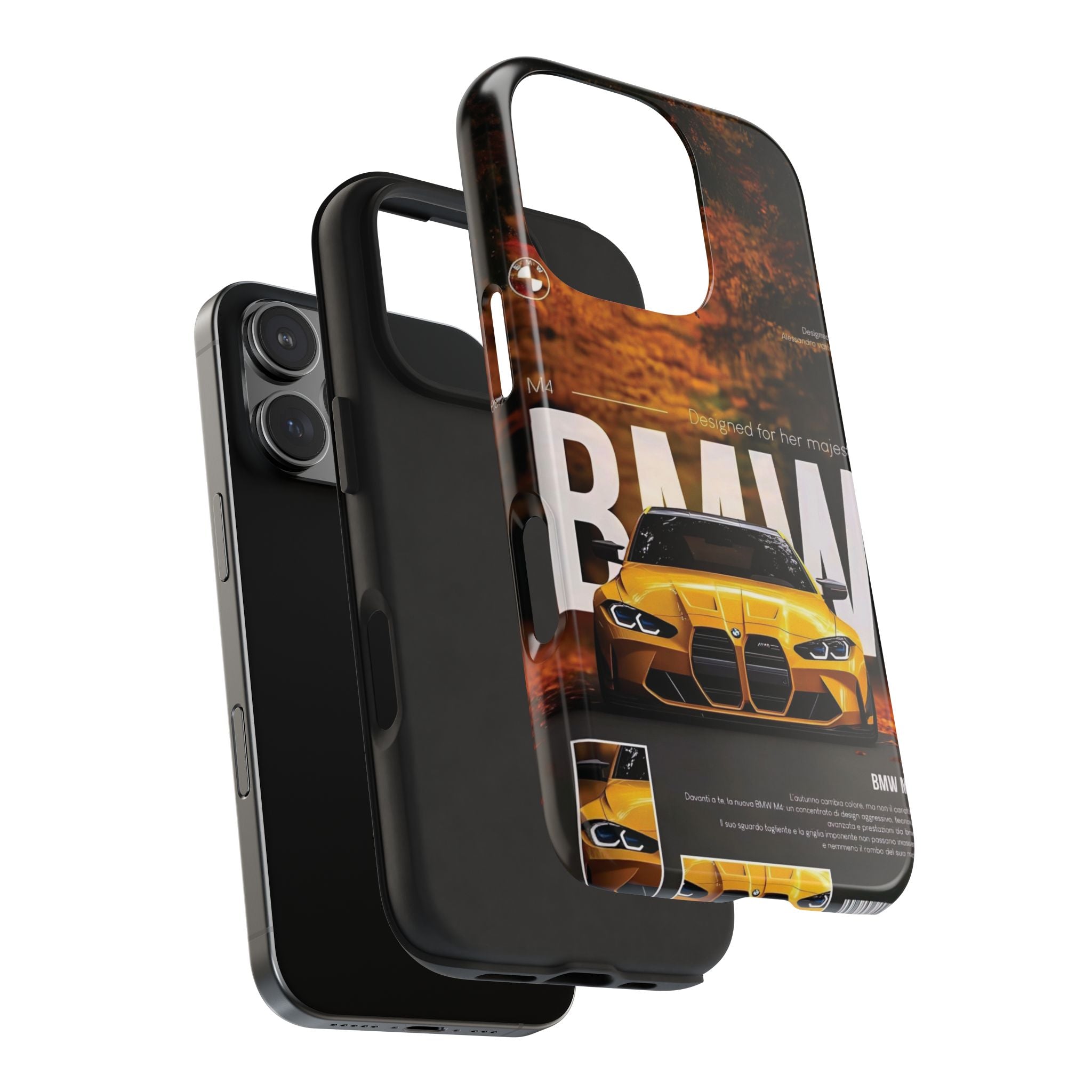 BMW M4 Tough Phone Cases, Car Enthusiast Accessories, Durable Phone Covers, Unique Gifts for Him, Stylish Protection, Birthday Present