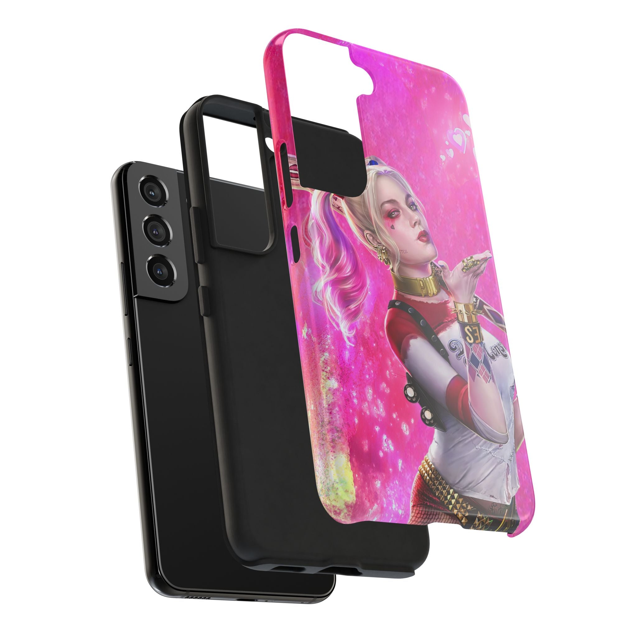 Harley Quinn Tough Phone Cases - Bold & Edgy, Perfect for Fans, Gifts for Birthdays & Special Occasions, Stylish Protection
