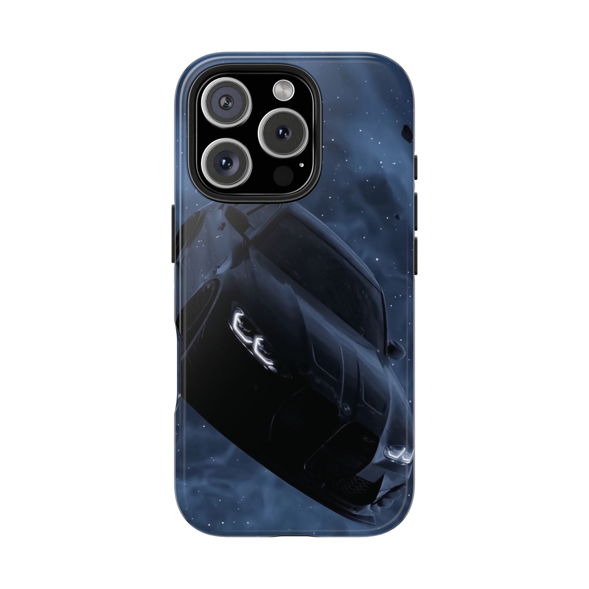 Car Enthusiast Phone Case | Tough Phone Cases, Car Lover Gift, Durable Cover, Automotive Accessories, Black Car Design