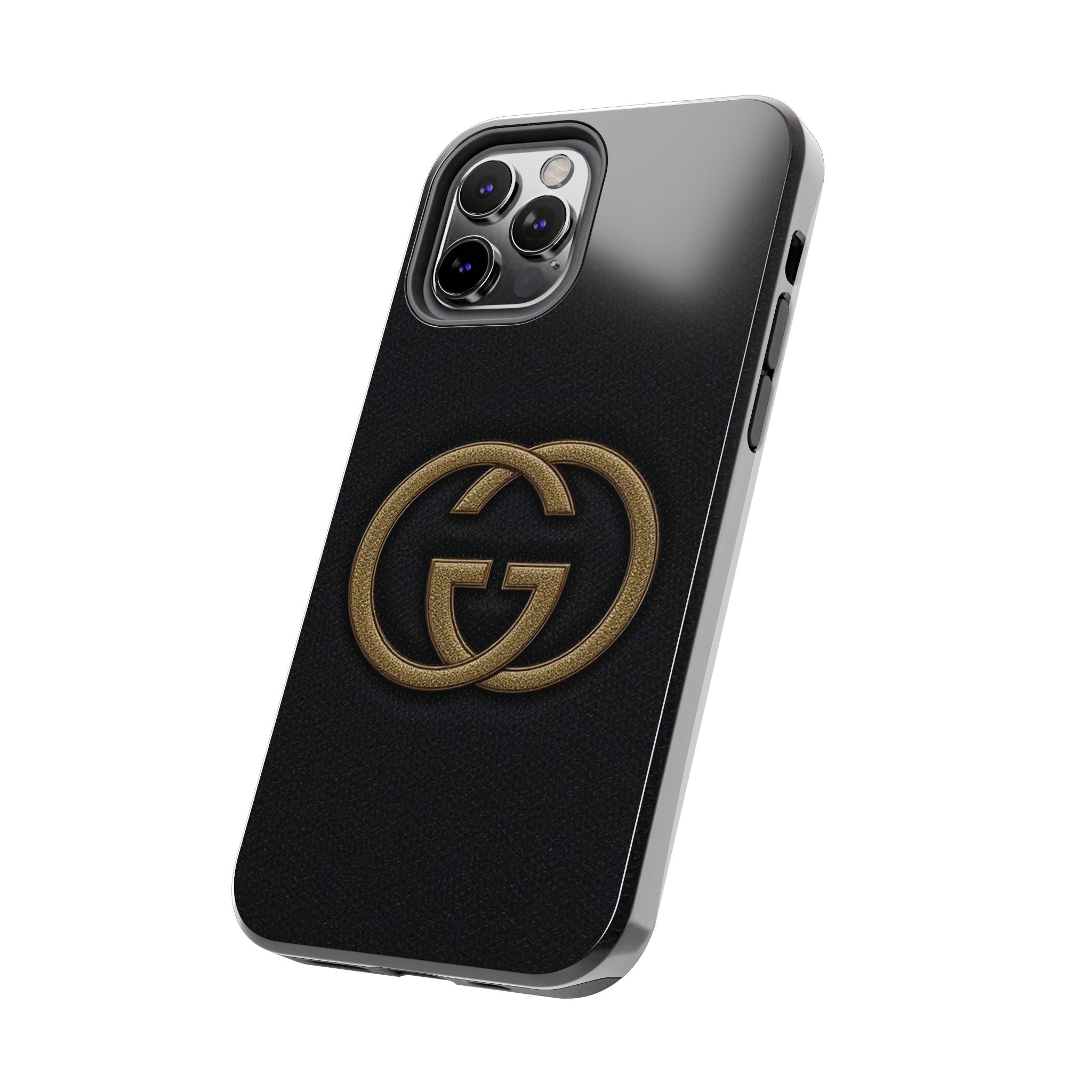 Stylish Tough Phone Cases with Elegant Logo, Durable Protection, Fashion Accessory, Smartphone Cases, Gift for Her or Him