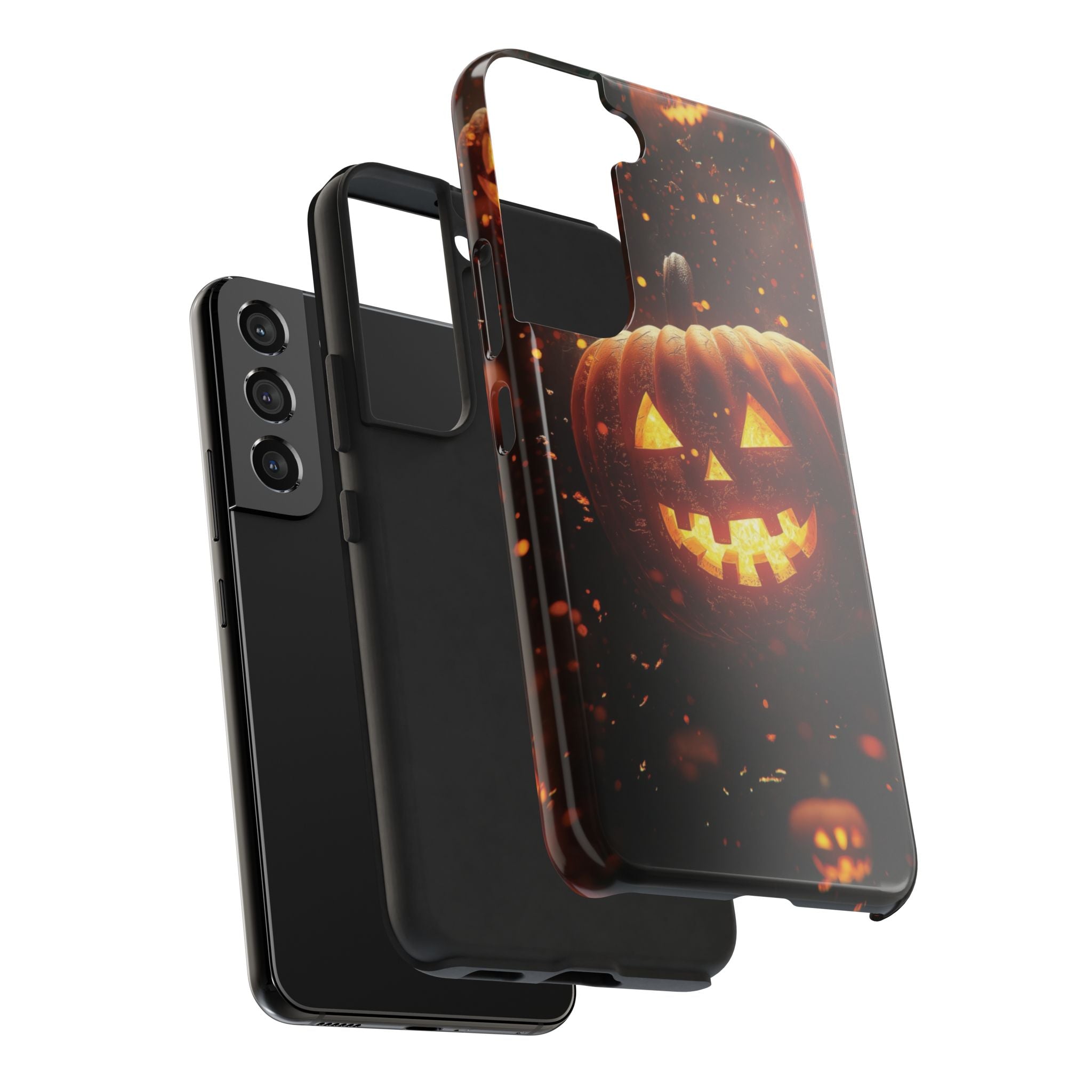 Halloween Pumpkin Tough Phone Cases, Spooky Mobile Covers, Fall Decor, Halloween Gift, Pumpkin Design, Halloween Accessories