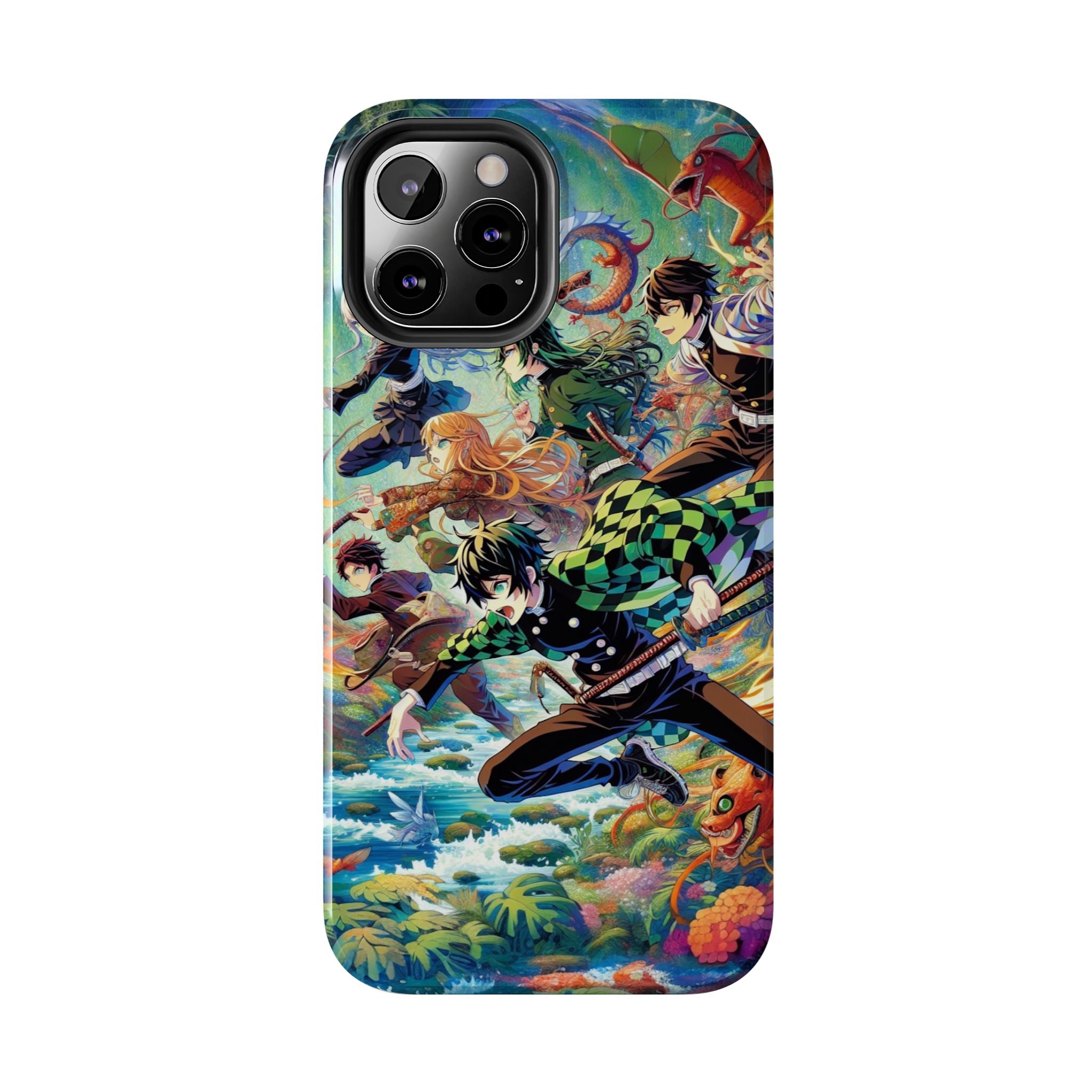 Vibrant Anime Tough Phone Cases, Protective Covers, Gifts for Fans, Geeky Accessories, Birthday or Holiday Presents