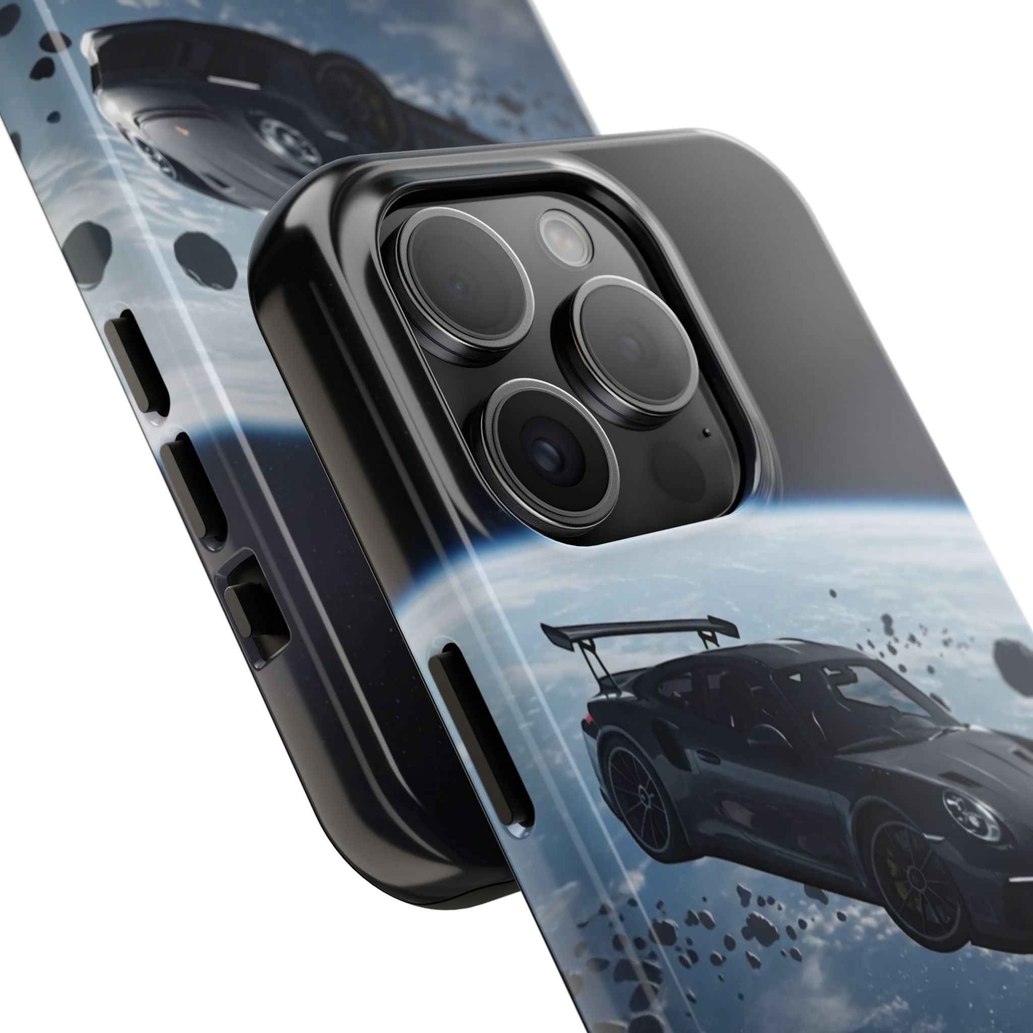 Astronaut Car Tough Phone Cases, Cool Car Cases, Space Phone Cover, Gift for Car Lovers, Unique Phone Accessories