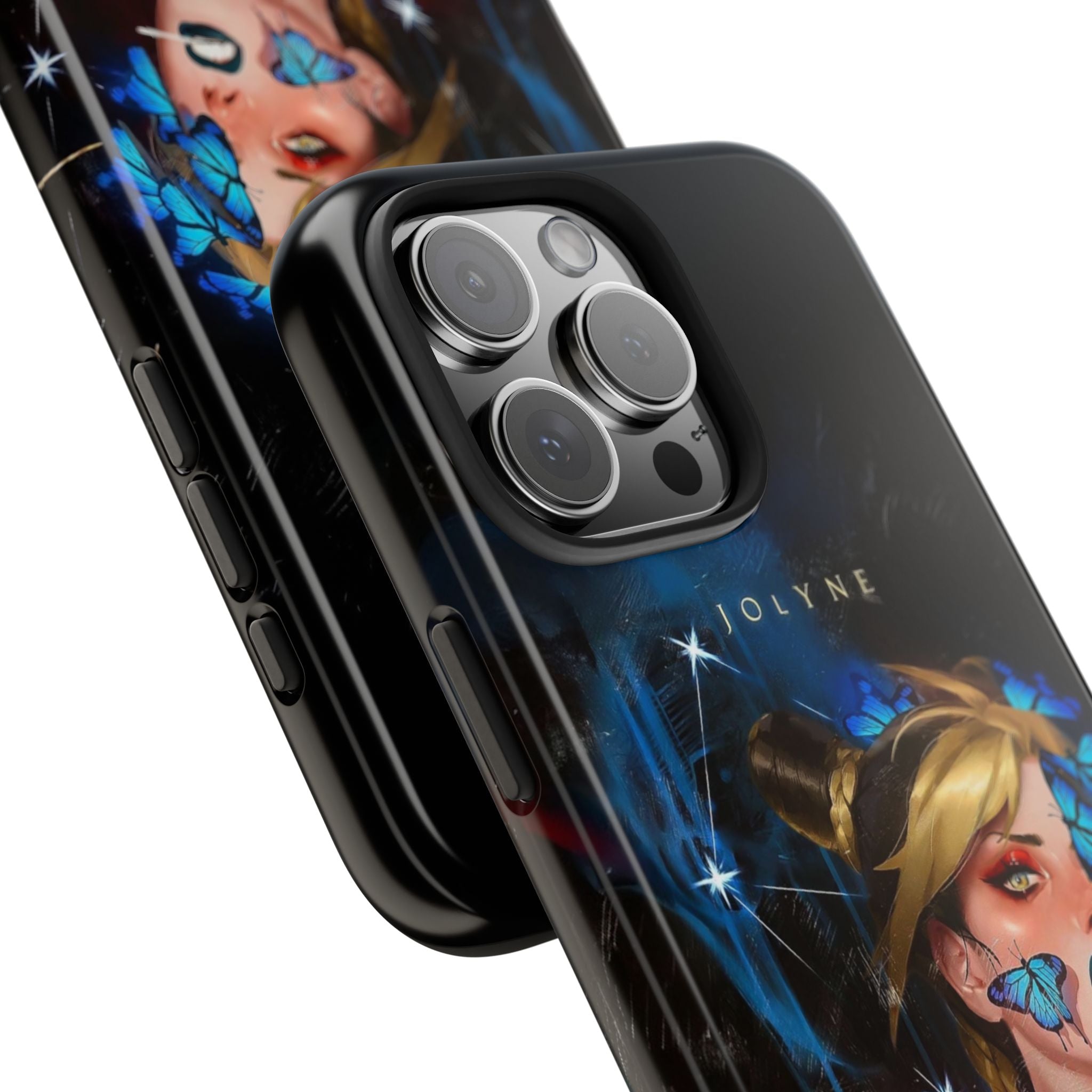 Vibrant Artistic Phone Case, Tough Phone Case for Artists, Unique Phone Cover for Gift, Anime Phone Case for Occasions