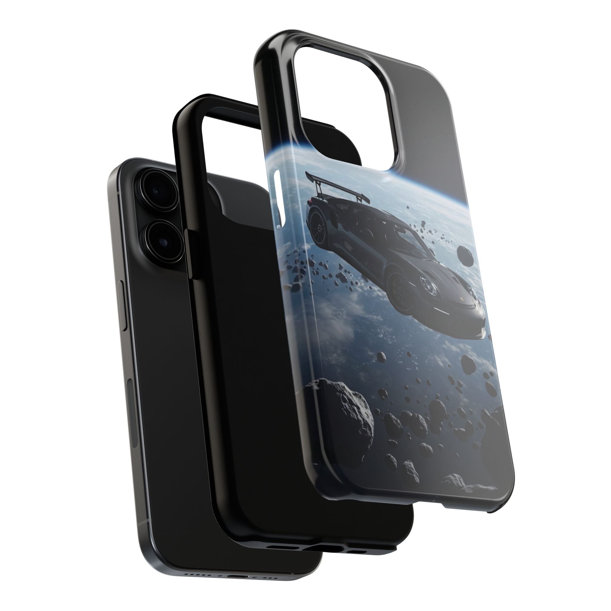 Astronaut Car Tough Phone Cases, Cool Car Cases, Space Phone Cover, Gift for Car Lovers, Unique Phone Accessories