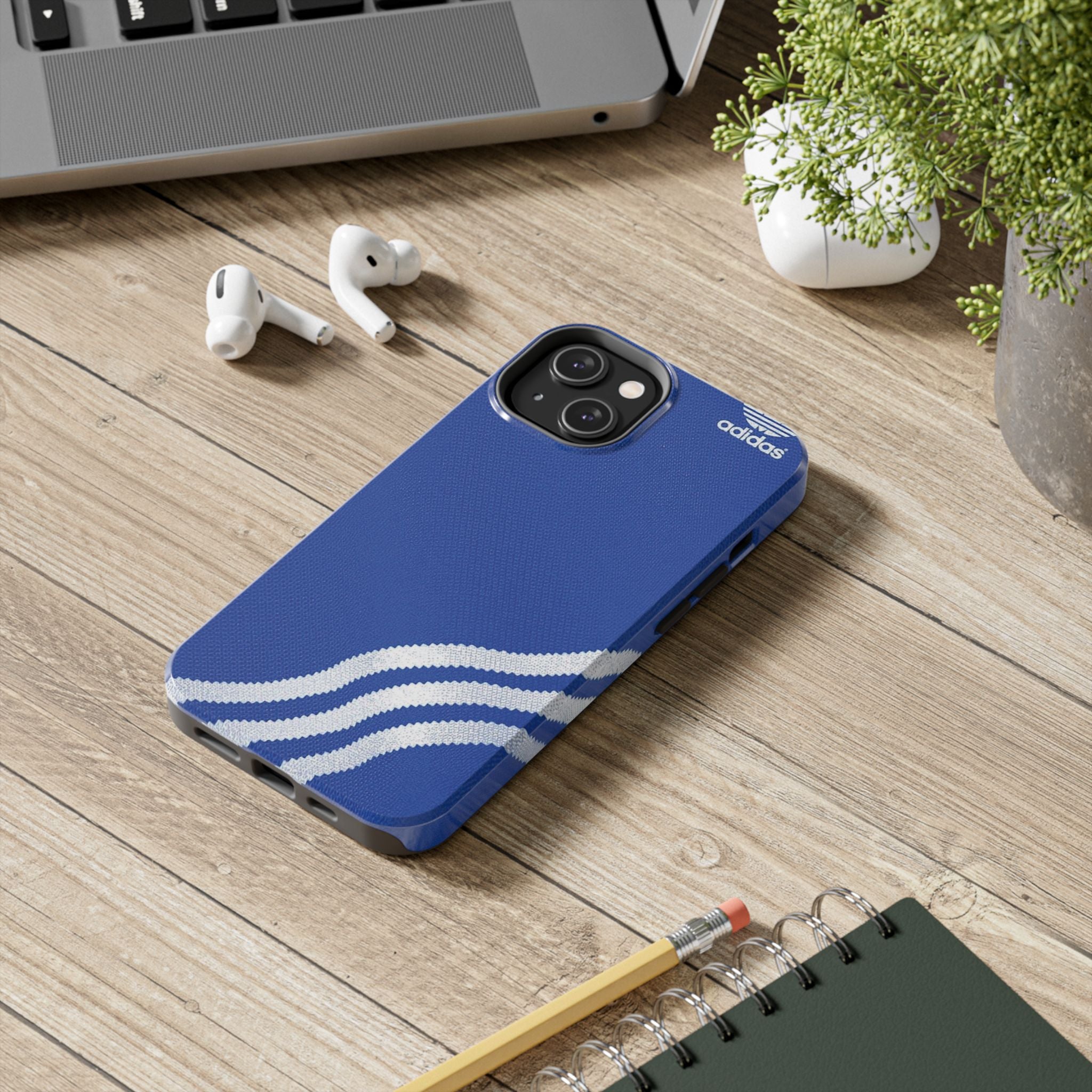 Blue Wave Tough Phone Cases - Durable Cell Phone Covers, Sports-Inspired Accessories, Unique Gift Idea for Athletes & Trendsetters