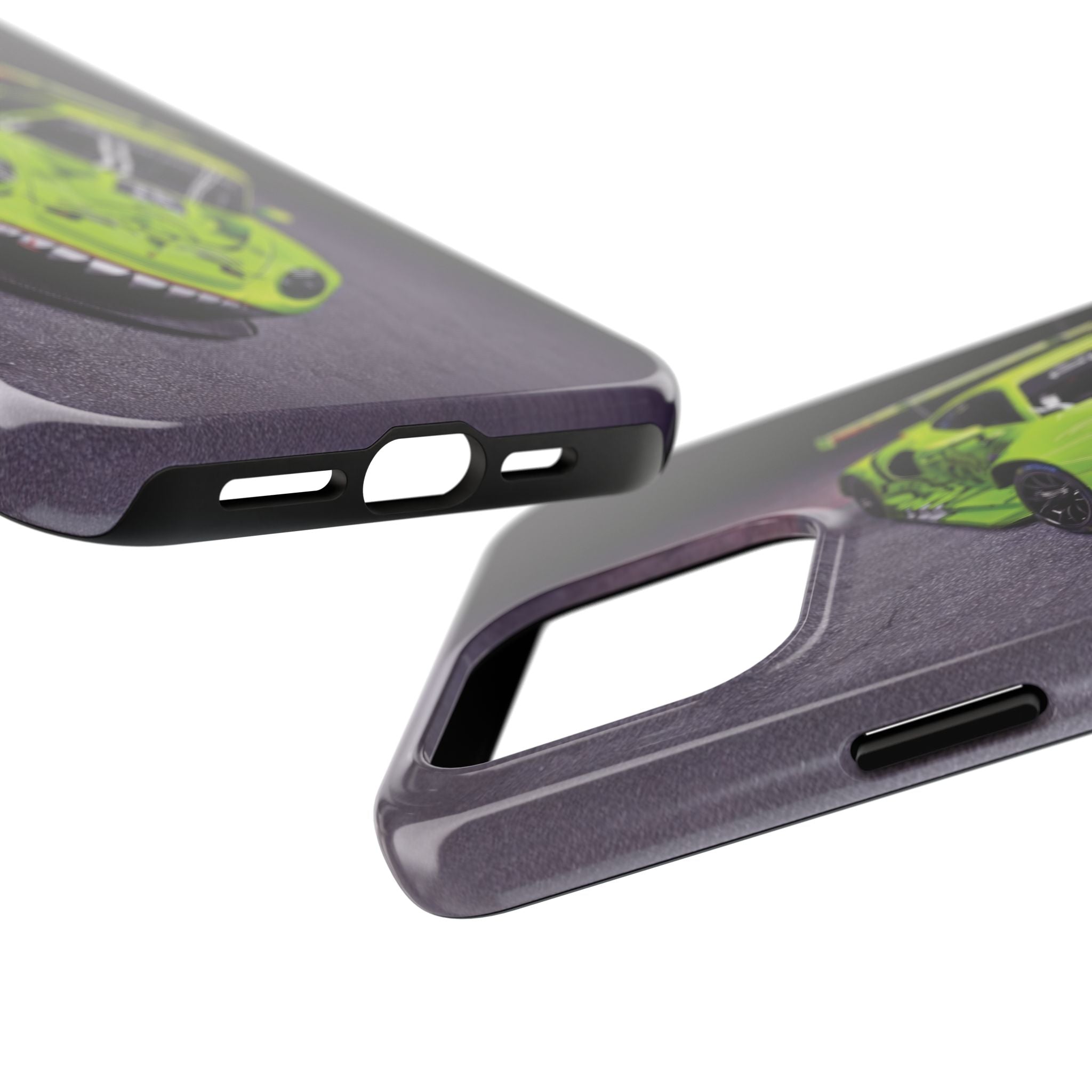 Vibrant Racing Phone Cases, Tough Car Protection, Gift for Car Lovers, Personalized Auto-Themed Accessories, Unique Tech Gifts