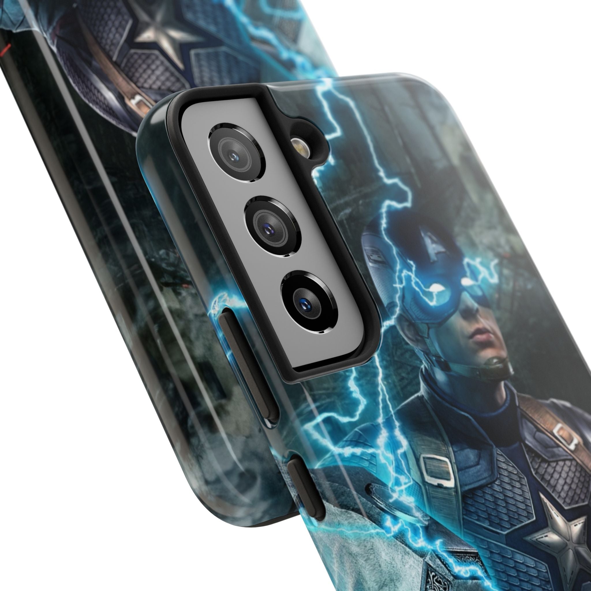 Captain America Superhero Tough Phone Cases, Hero Phone Cover, Gift for Gamers, Superhero Accessory, Durable Phone Case for Every Occasion
